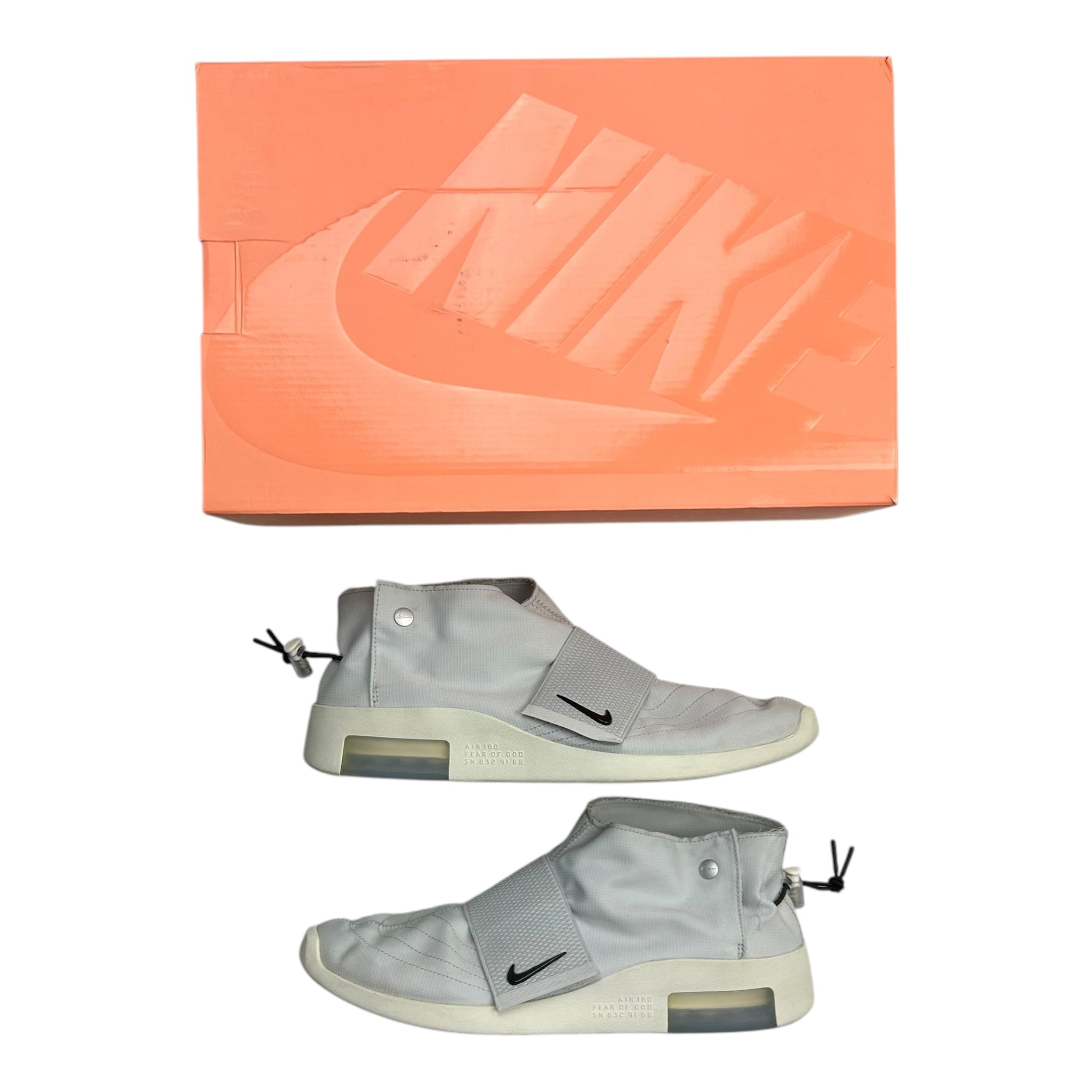 Nike Fear Of God Moccasin Pure Platinum (Used) (Steal)