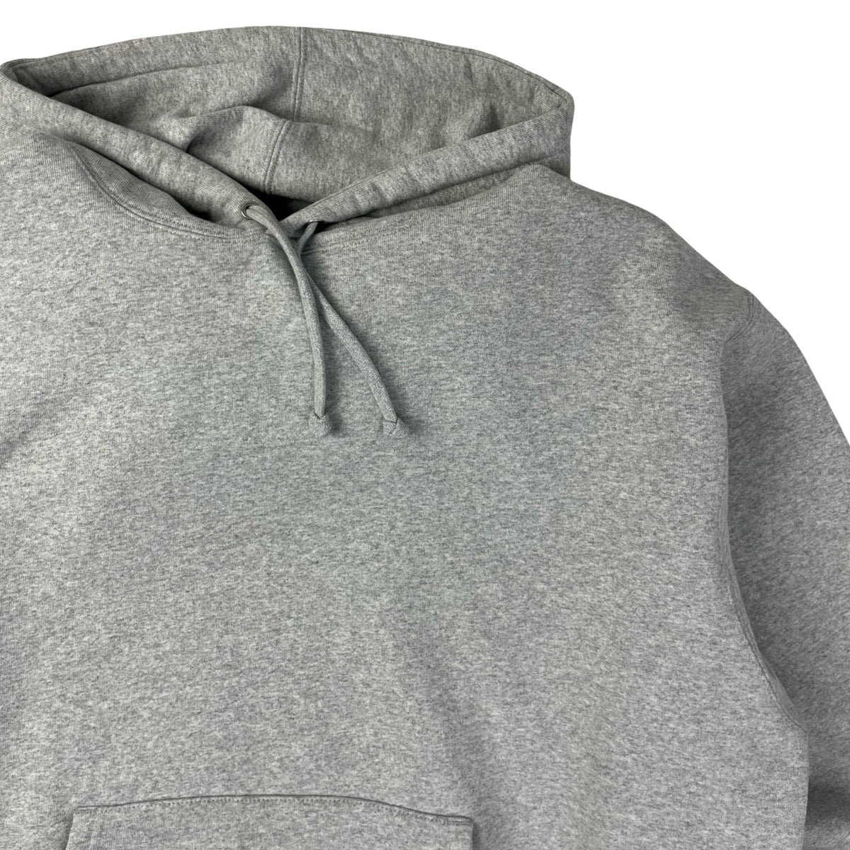 Supreme Satin Applique Hooded Sweatshirt (FW24) Grey