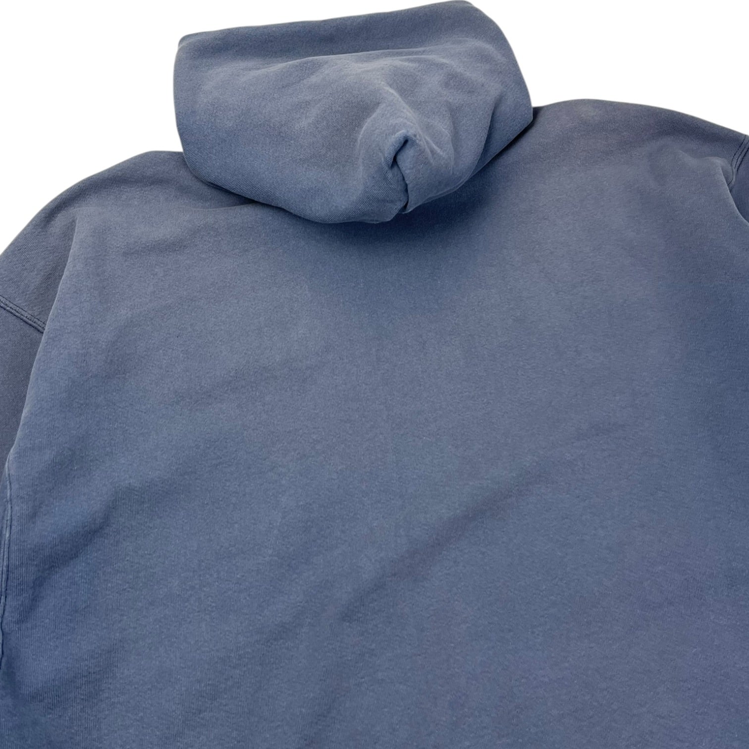 Vintage Nike Tonal Pocket Swoosh Hoodie Blue