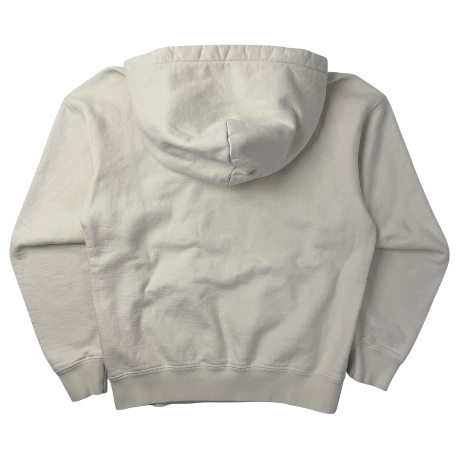 OVO Centre Owl Gold Embroidered Pullover Hoodie Beige