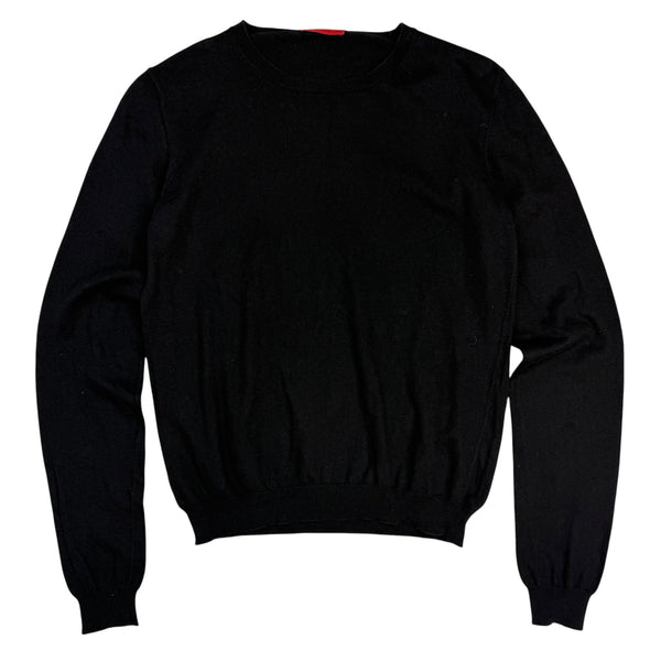 (W) Prada Knit Sweater Black