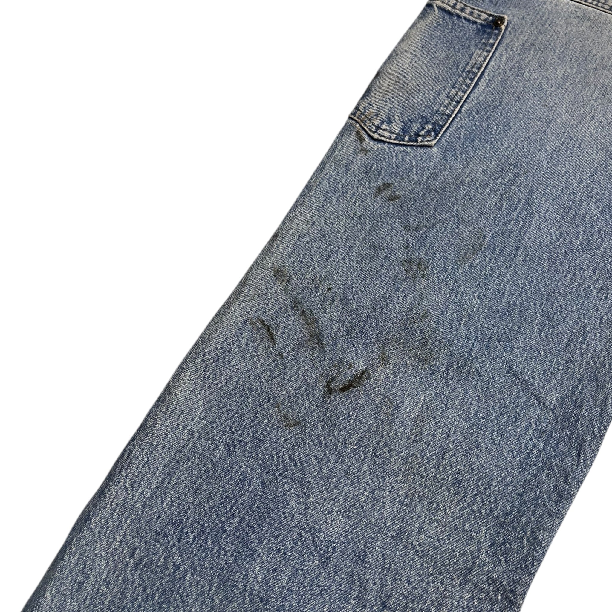 Carhartt Double Knee Work Denim Worn