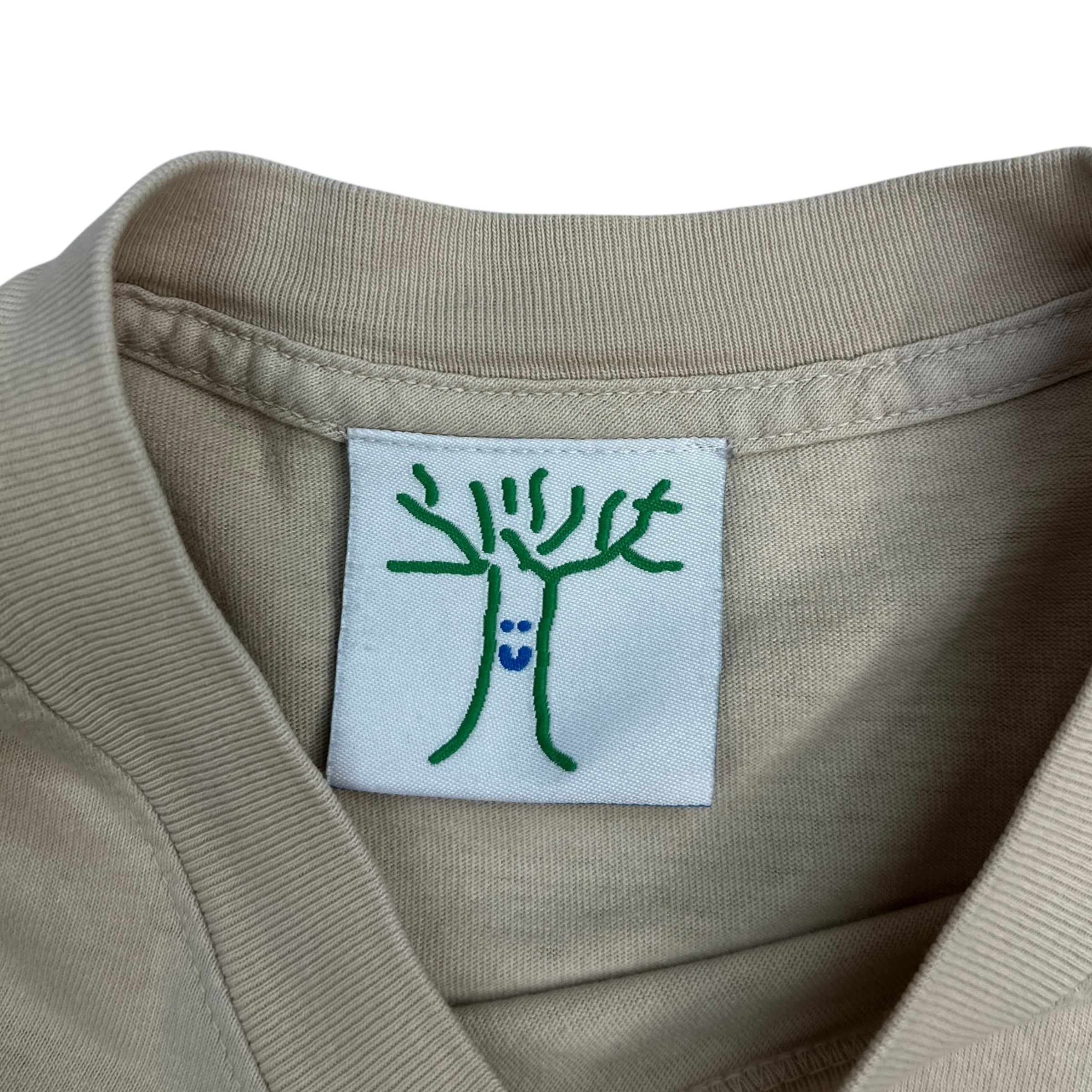 Online Ceramics “Kindness is Free” Tee Peach/Tan