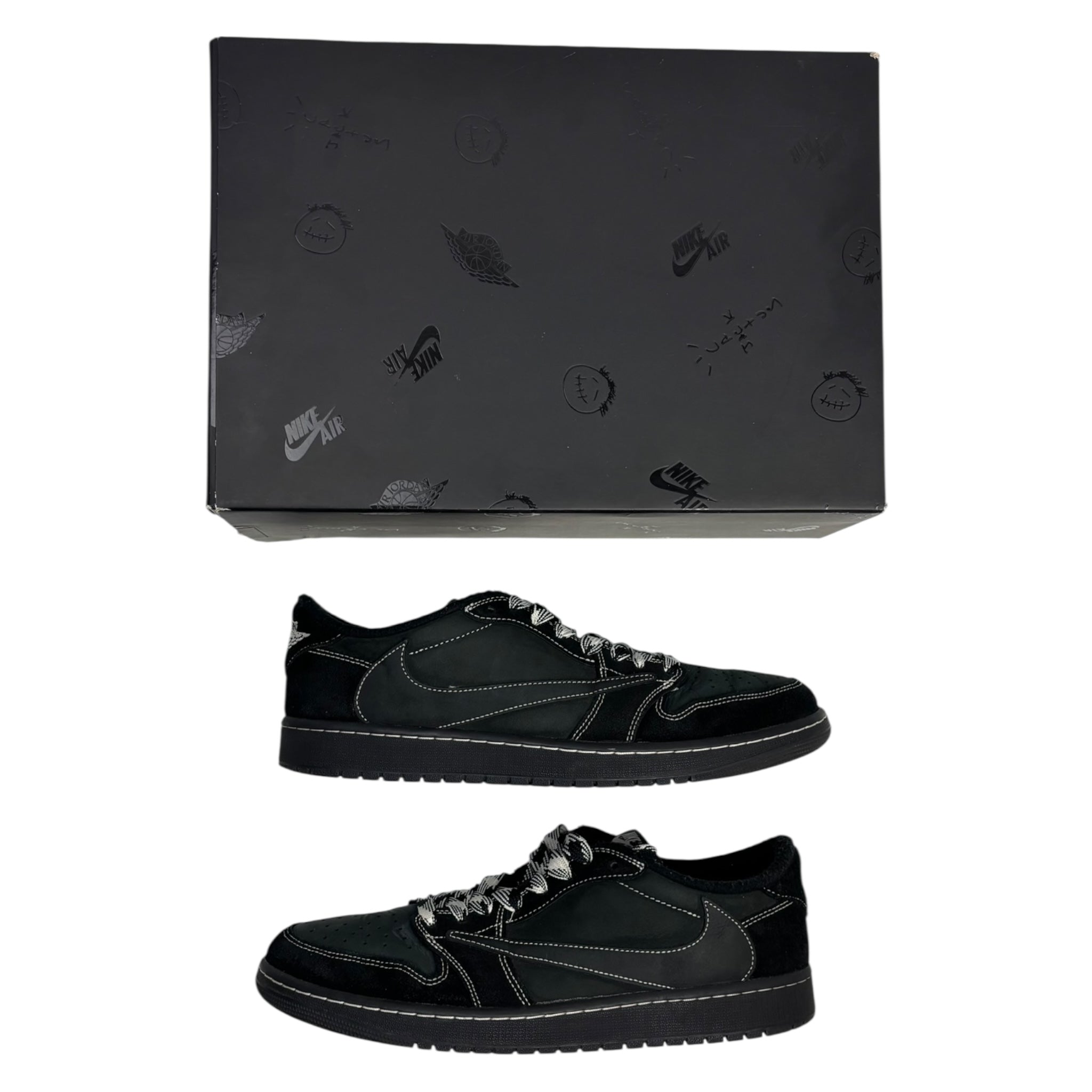 Jordan 1 Low Travis Scott Black Phantom (Used)