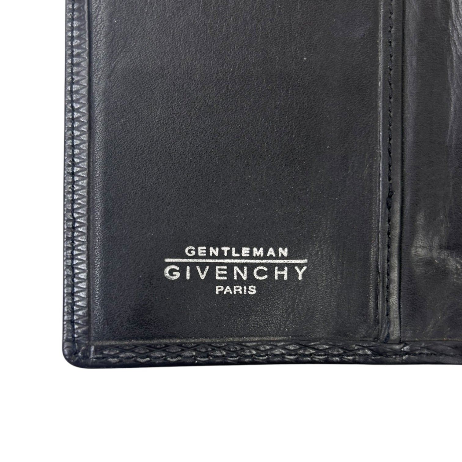Givenchy Long Wallet Leather Black
