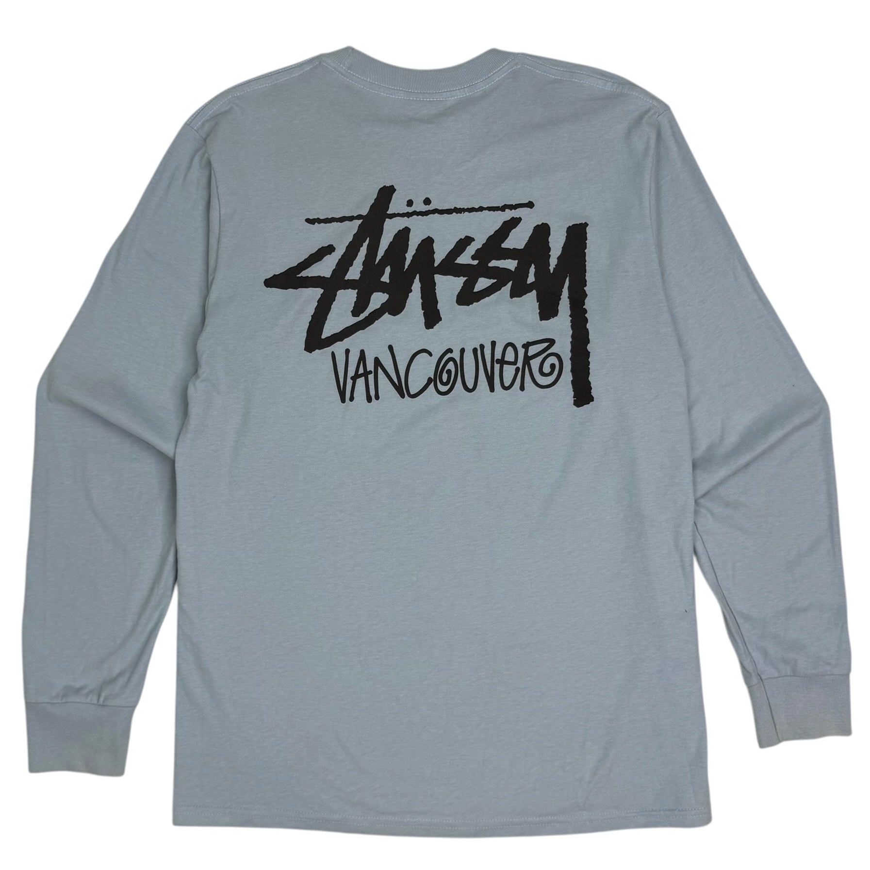 Stussy Vancouver Chapter Longsleeve Tee Blue