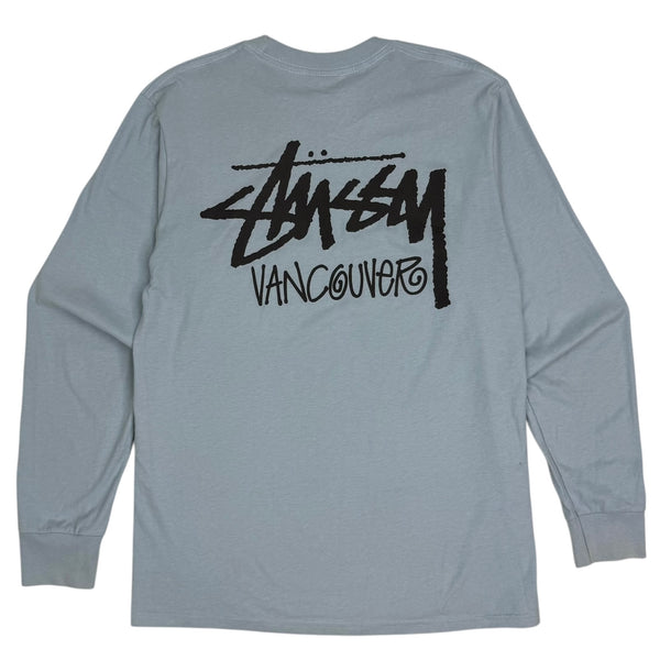 Stussy Vancouver Chapter Longsleeve Tee Blue