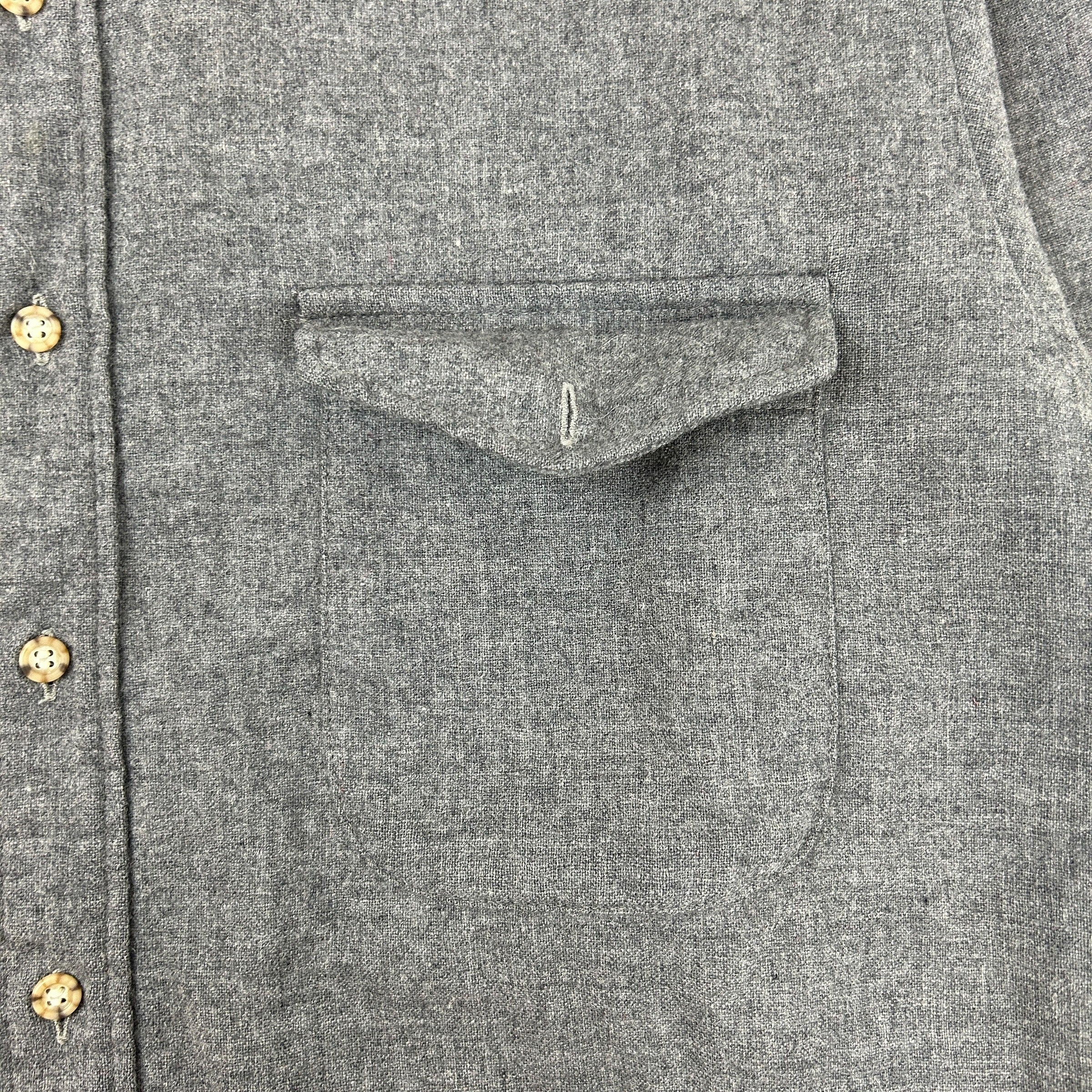 Vintage Pendleton Wool Button Up Grey