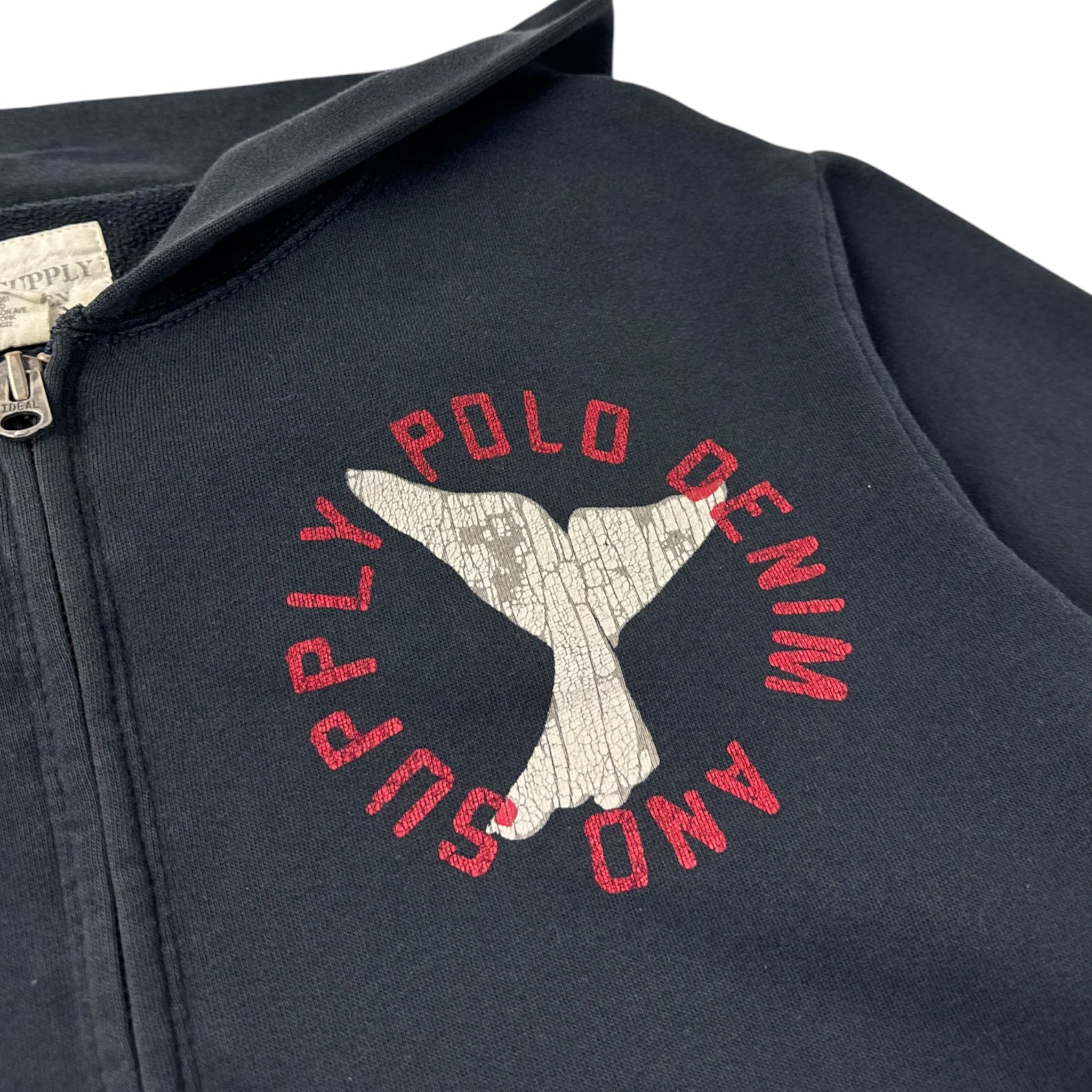 Polo Ralph Lauren Denim Supply ‘Save The Whales’ Zip Up Hoodie