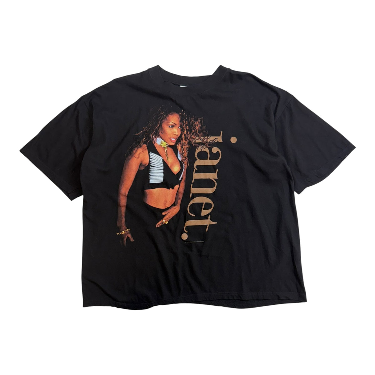 Vintage 1993 Janet Jackson “janet.” Tour T-Shirt Black