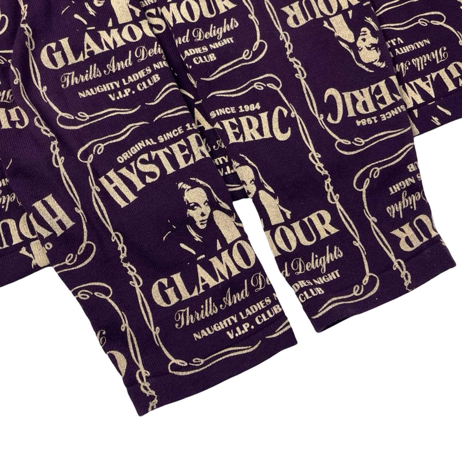 Hysteric Glamor Quarter Zip Sweater