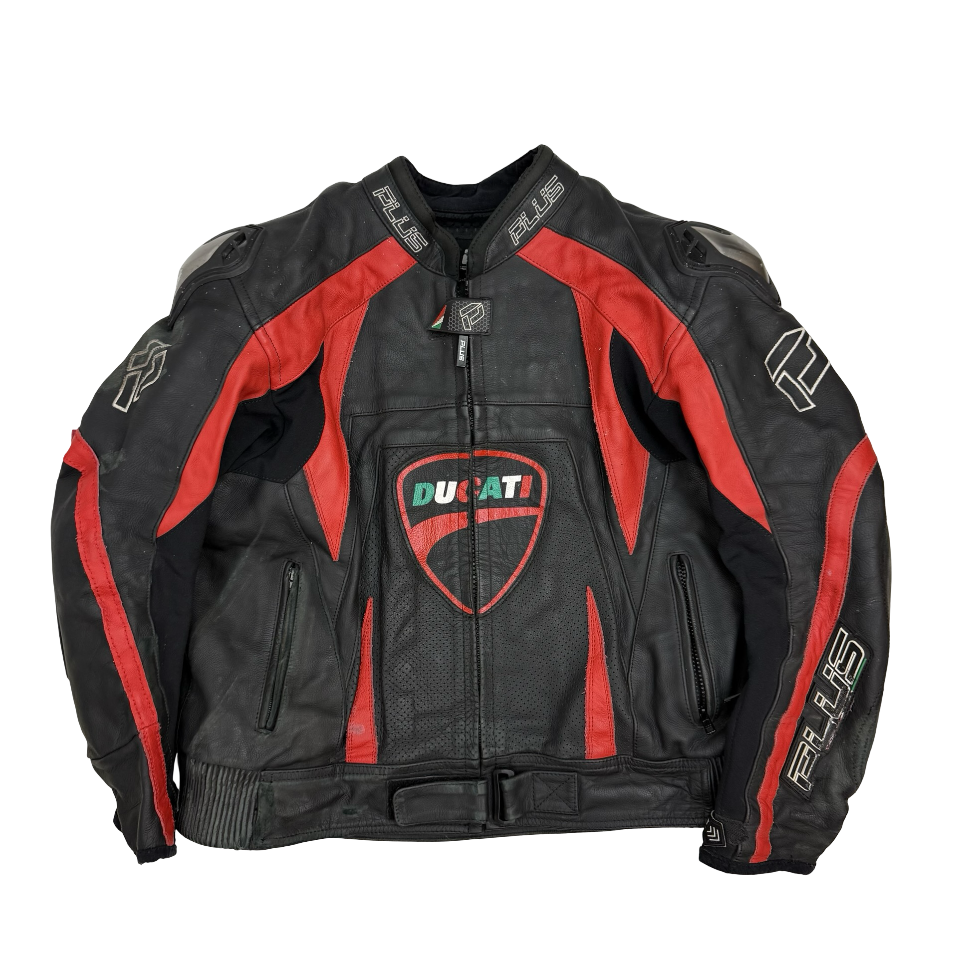 Vintage Ducati Racing Jacket Black/Red