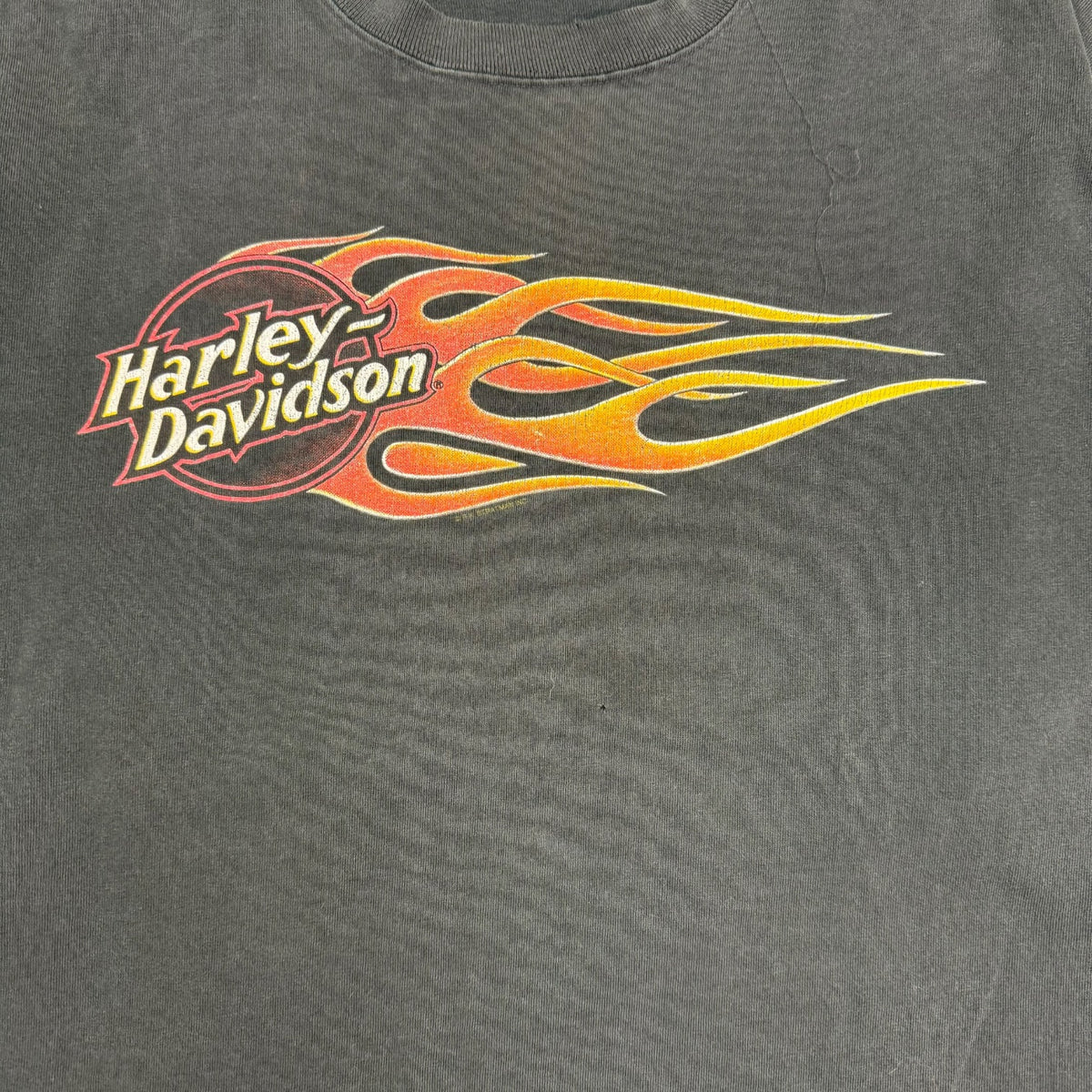 Vintage Harley Davidson Of Cheyenne L/S Tee Black
