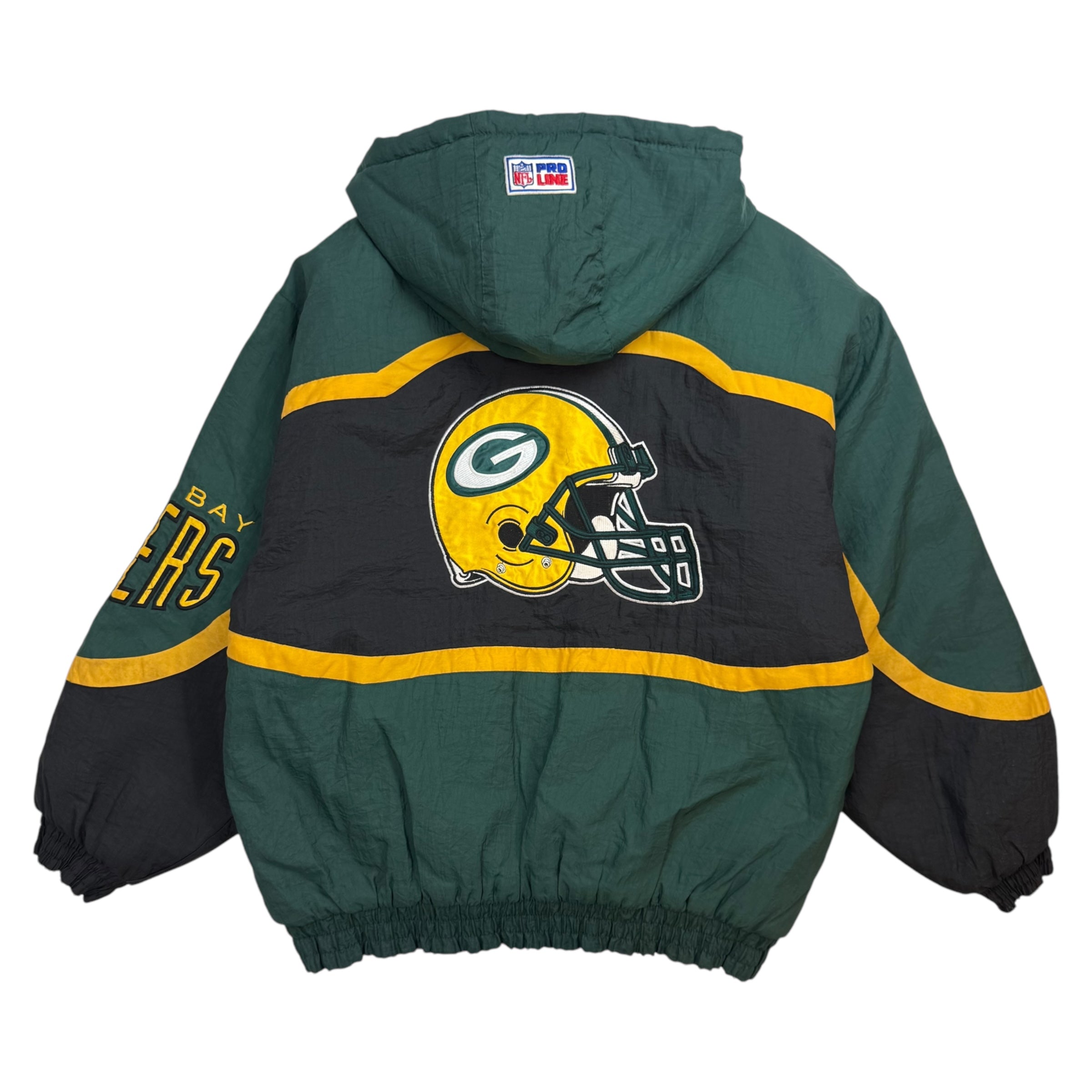 Vintage Logo Athletics Green Bay Packers Jacket Green/Yellow