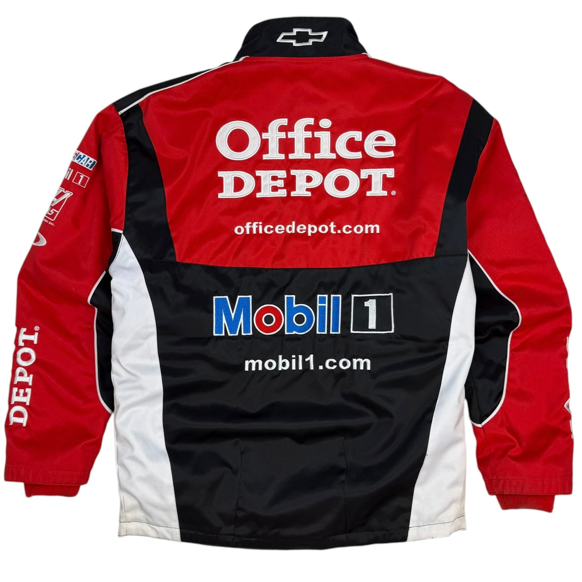 Vintage Chase Authentics Tony Stewart NASCAR Racing Jacket Red