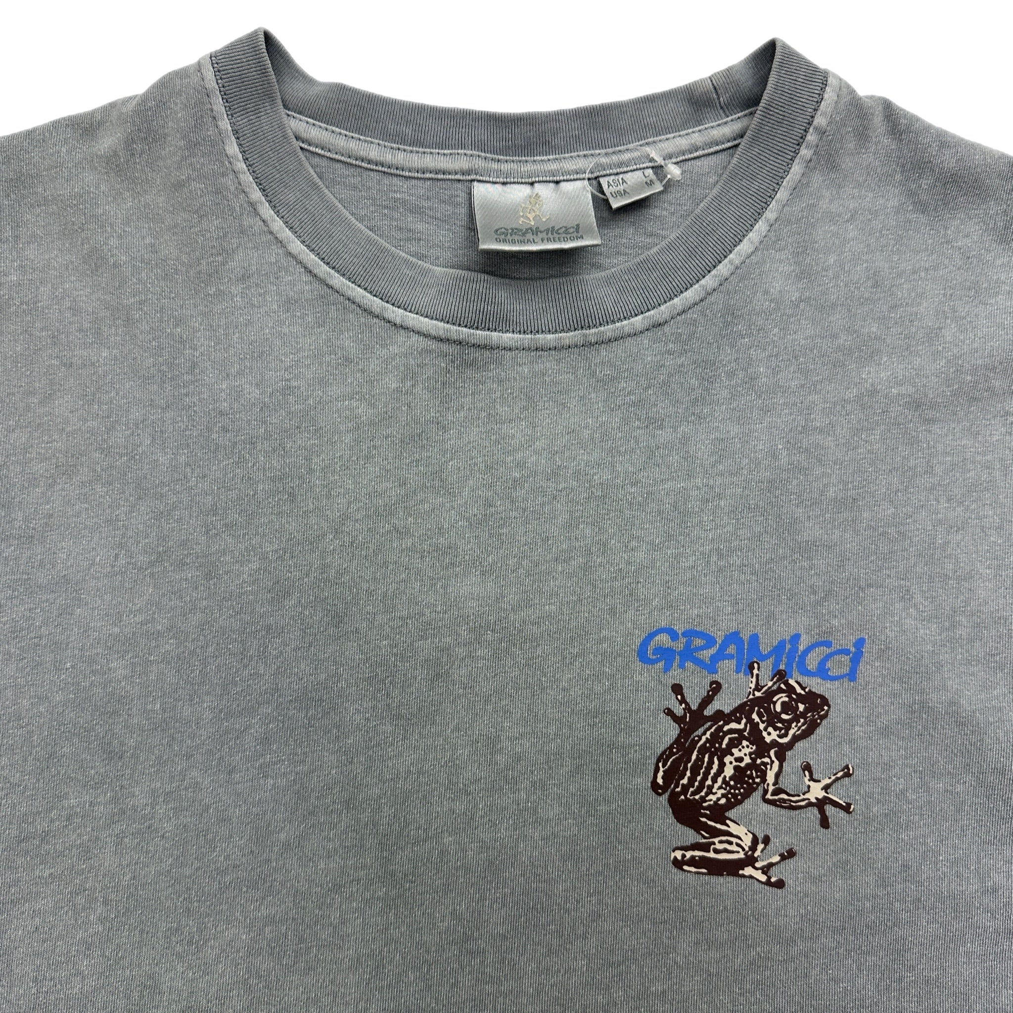 Gramicci Sticky Frog Tee Washed Grey