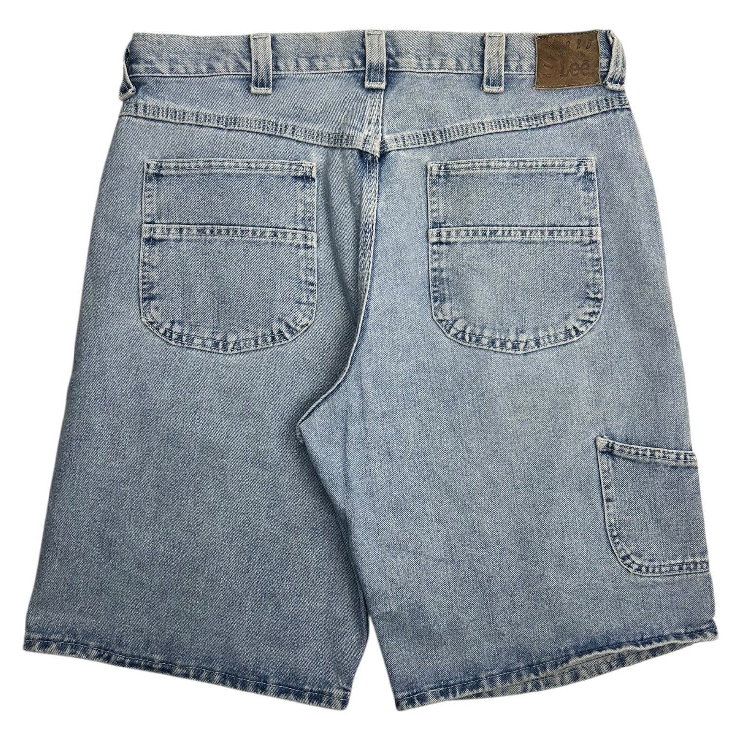 Vintage LEE Riveted Jorts Light Wash