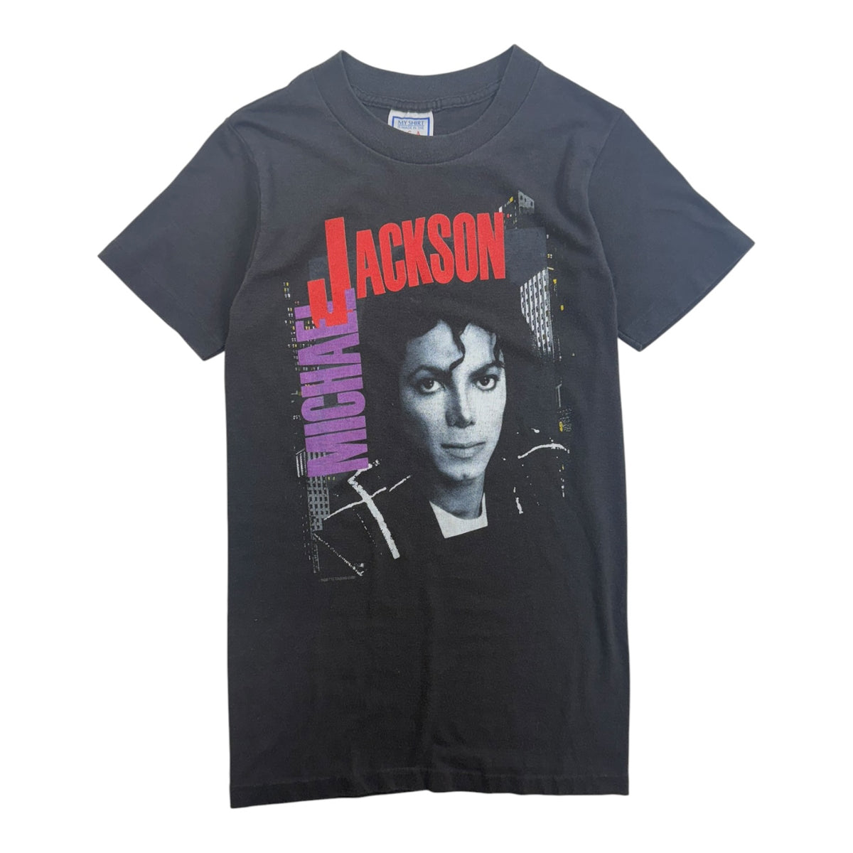 Vintage 1988 Michael Jackson Bad Tour T-Shirt Black