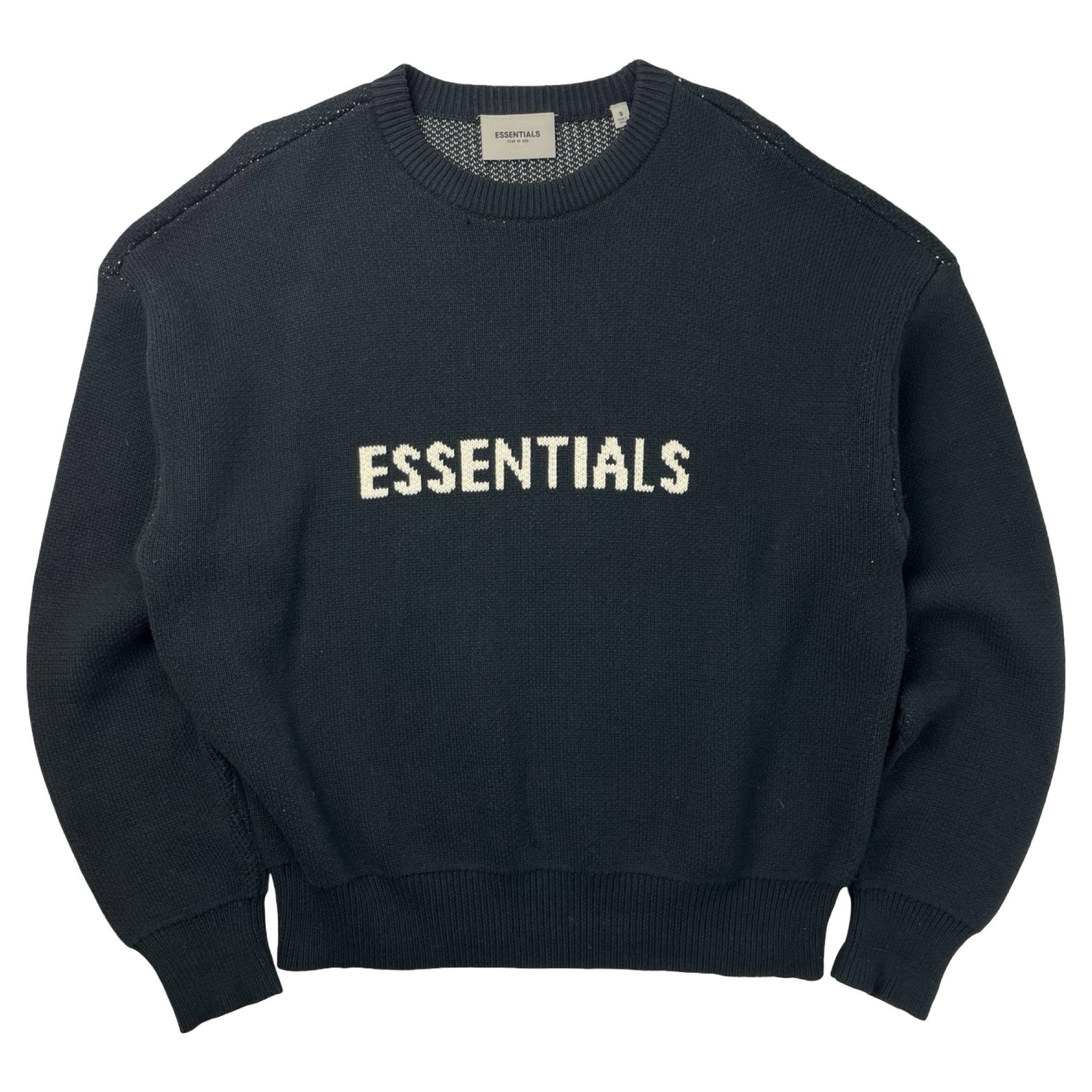 Fear Of God Essentials Knit Sweater Black