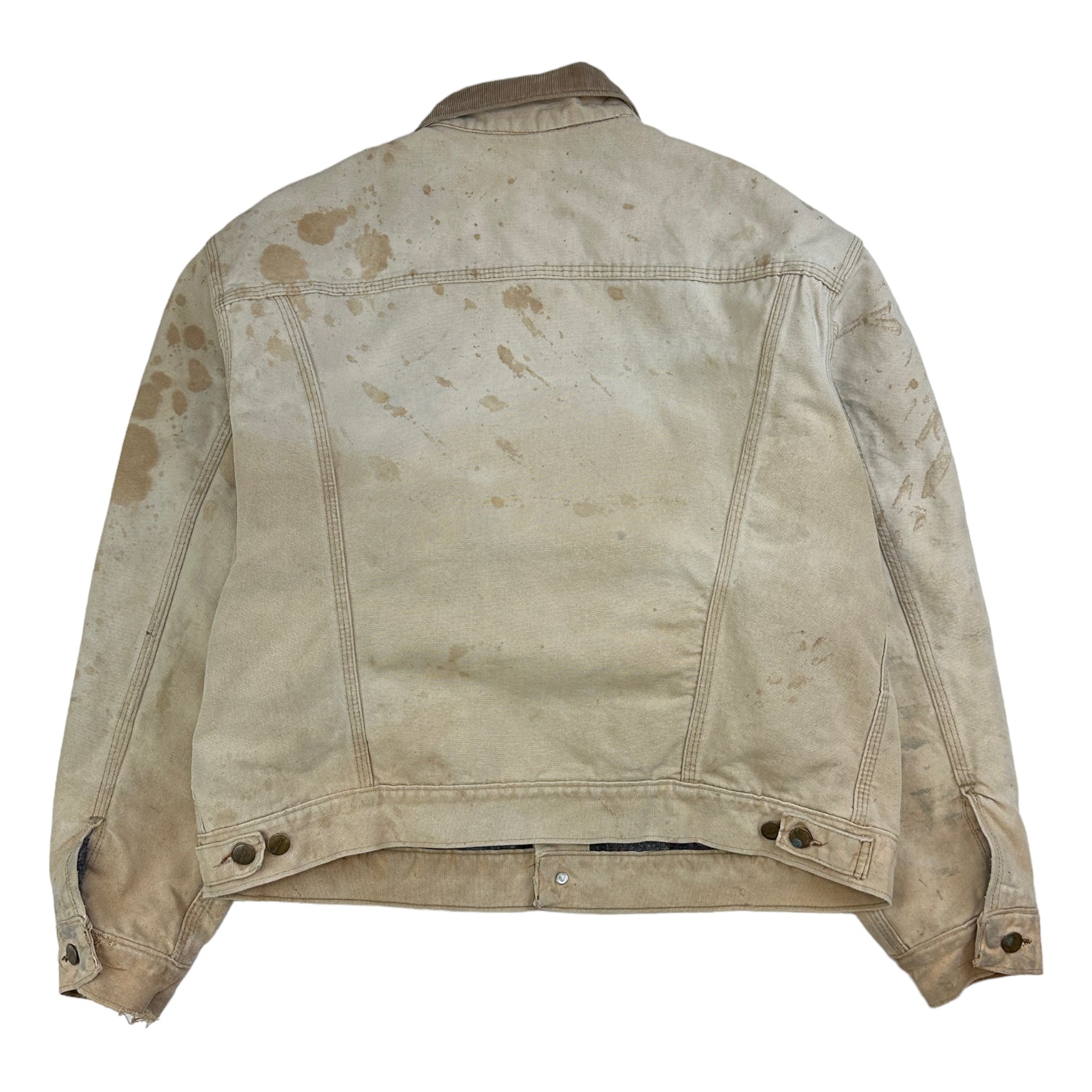 Vintage Carhartt Trucker Jacket Tan