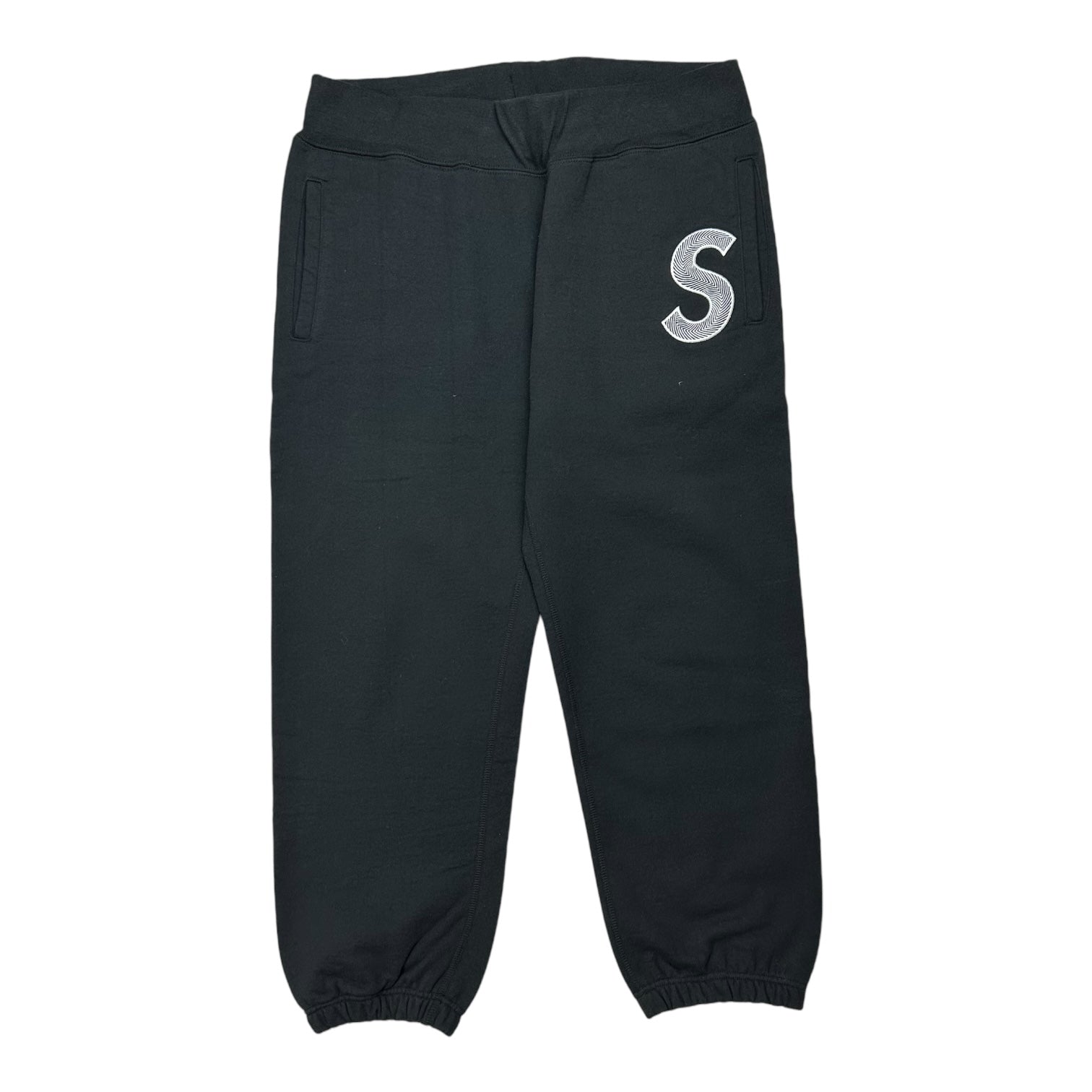 Supreme S Logo Sweatpants Black