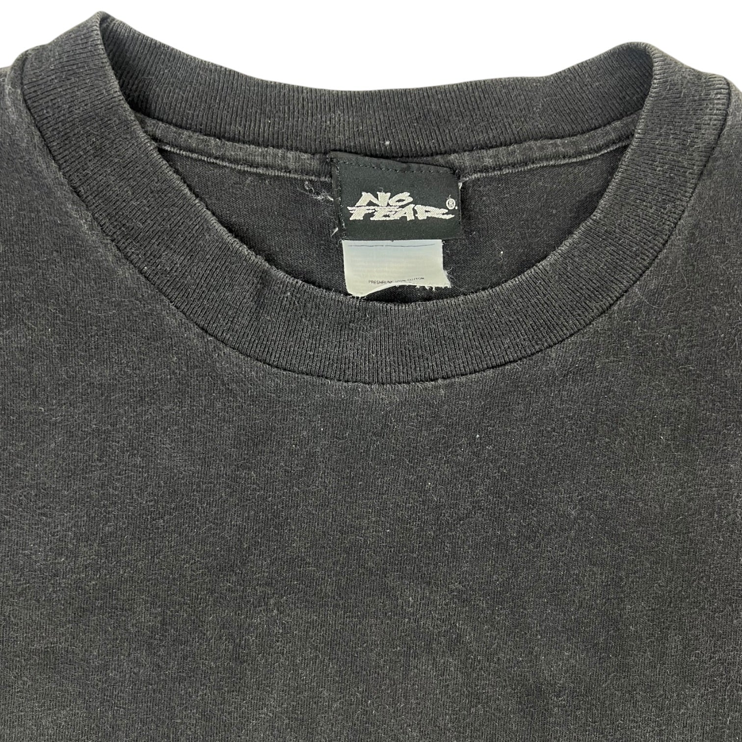 Vintage 90’s No Fear “ Be Everything Fear Nothing” T-Shirt Black