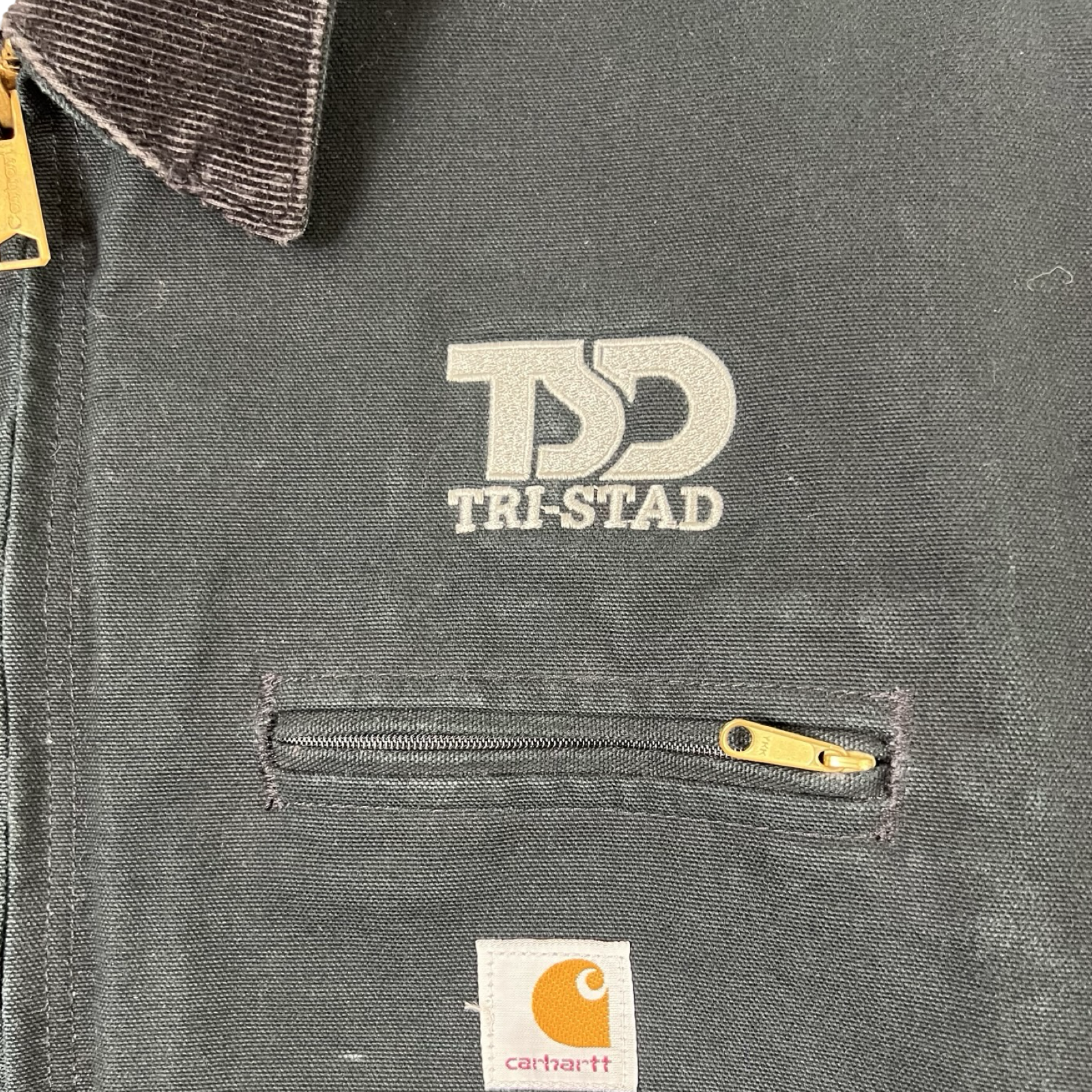 Vintage Carhartt Detroit Jacket Black