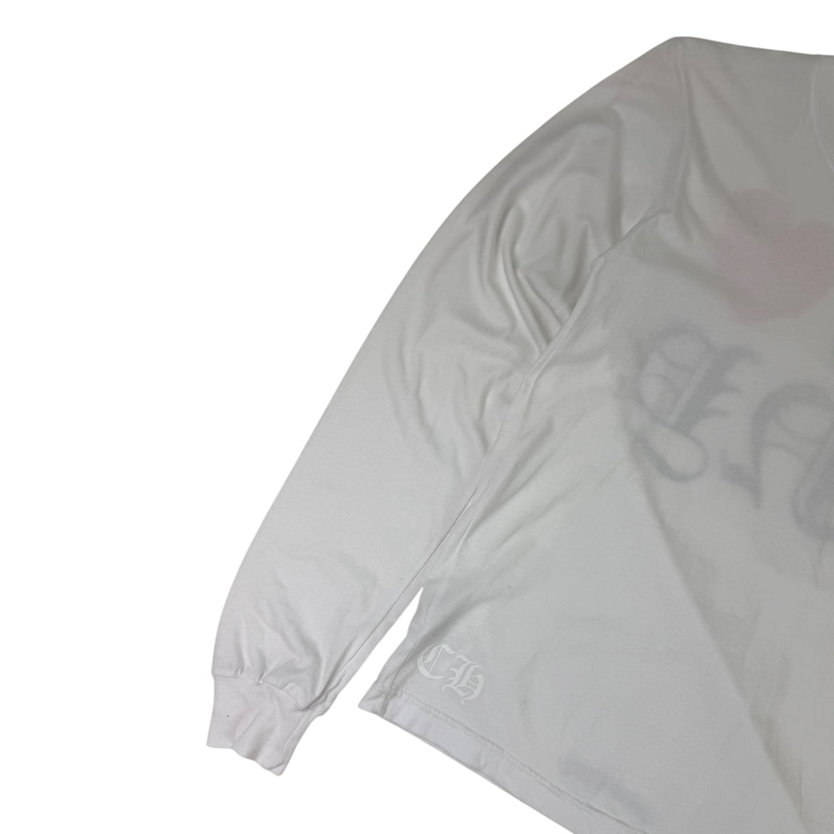 Chrome Hearts NYC Long Sleeve Shirt White