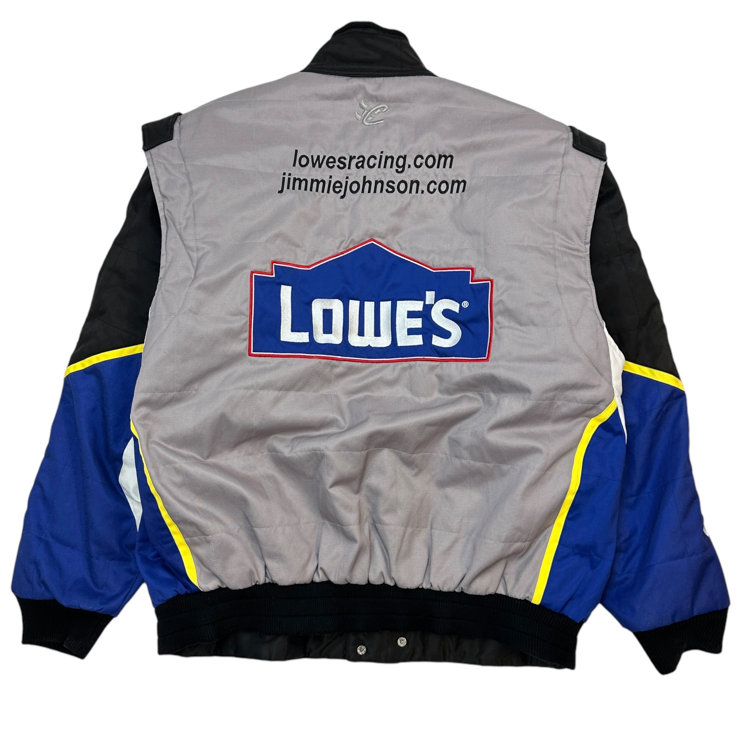 Vintage Lowe’s Jimmie Johnson Racing Jacket Grey/Black