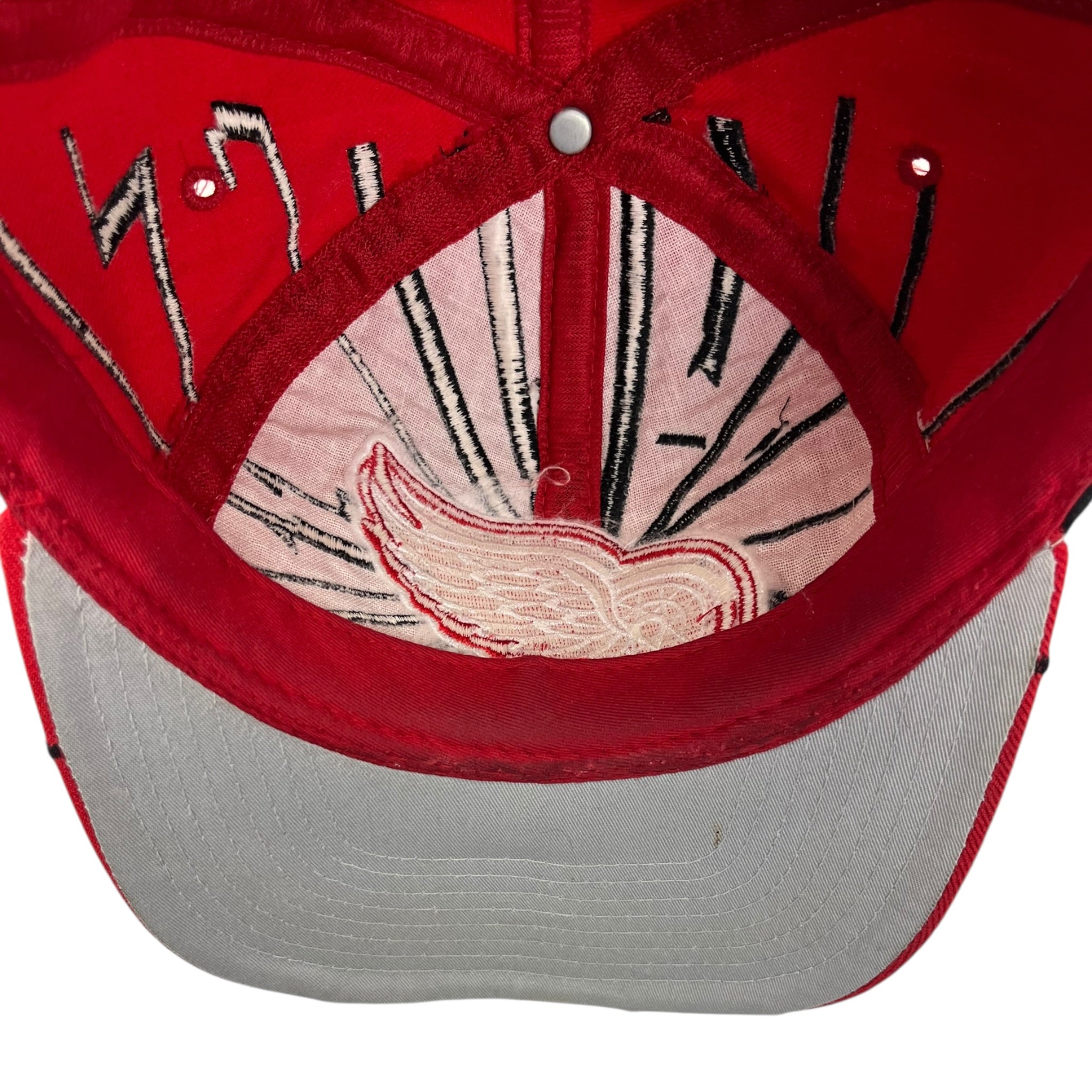 Vintage Detroit Red Wings Collision Starter Snapback