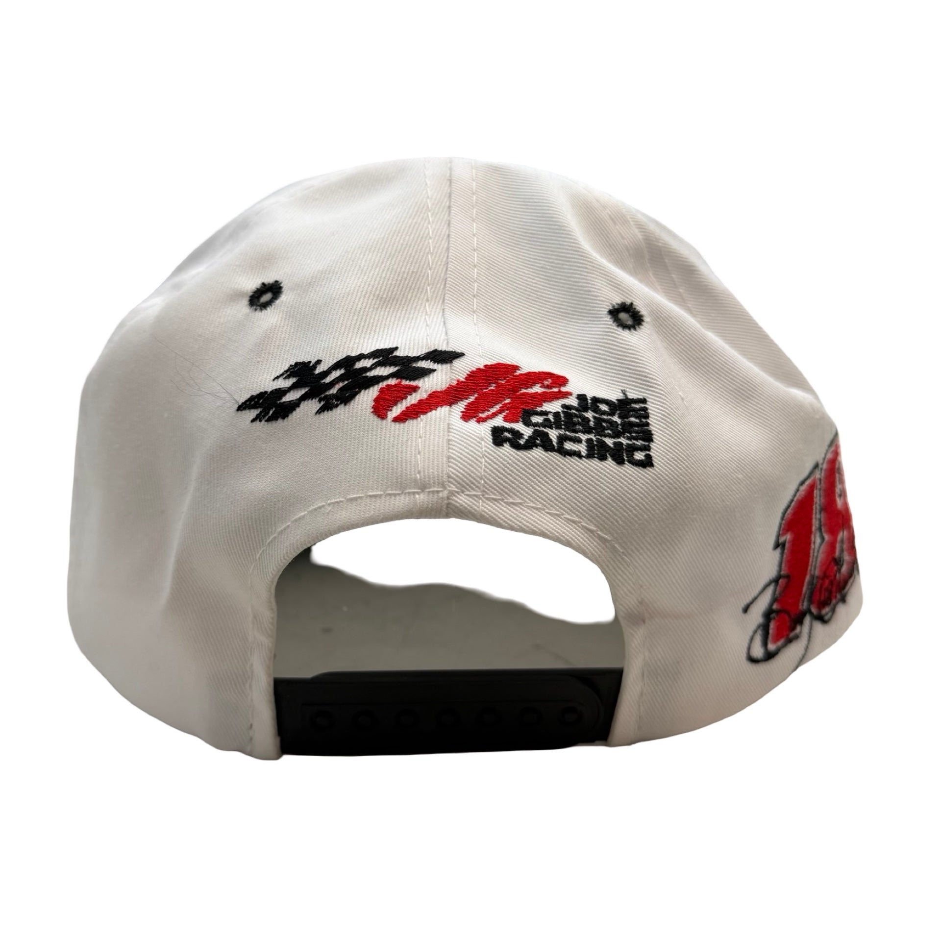 Vintage NASCAR Interstate Batteries Racing Snapback White