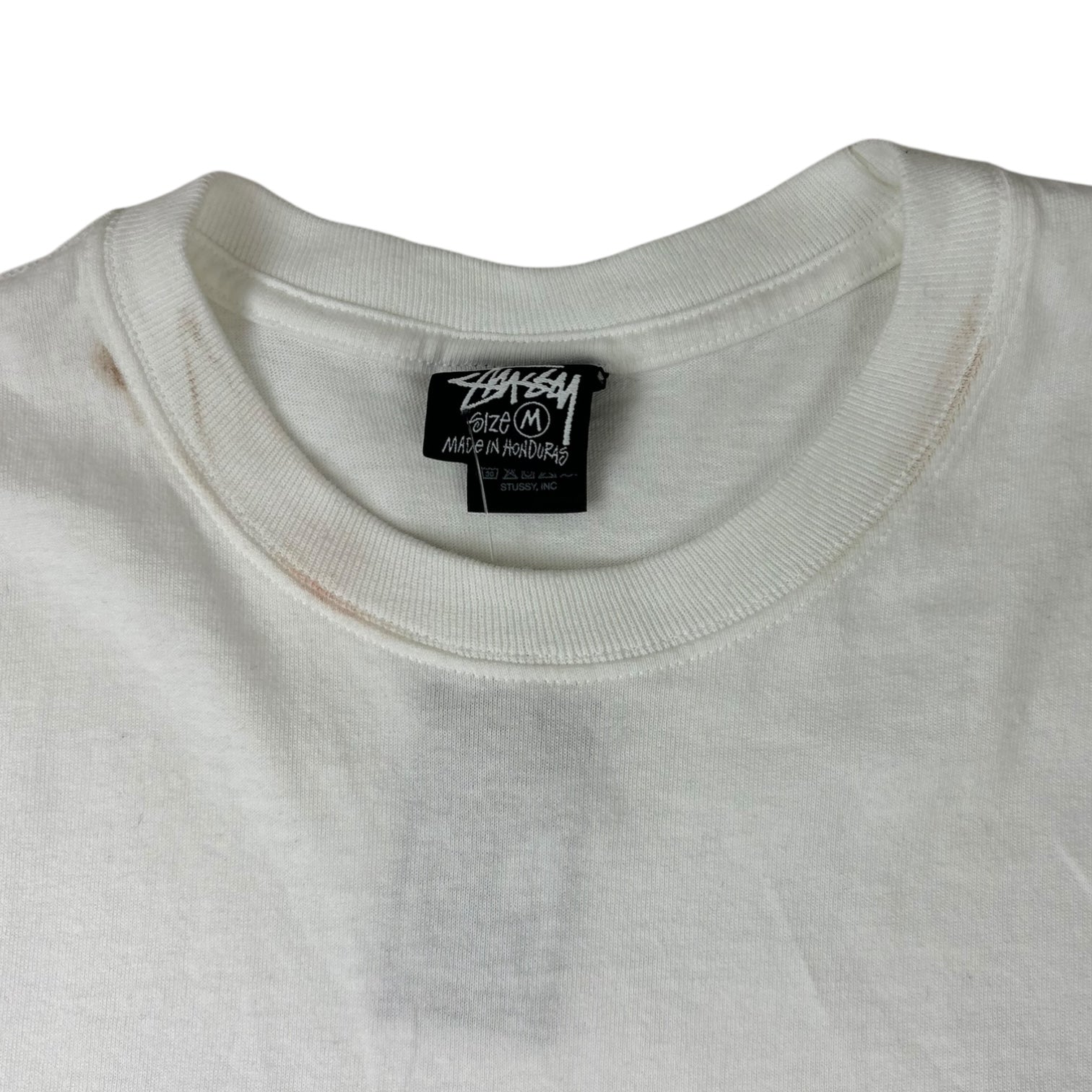 Stussy Long Range T-Shirt White