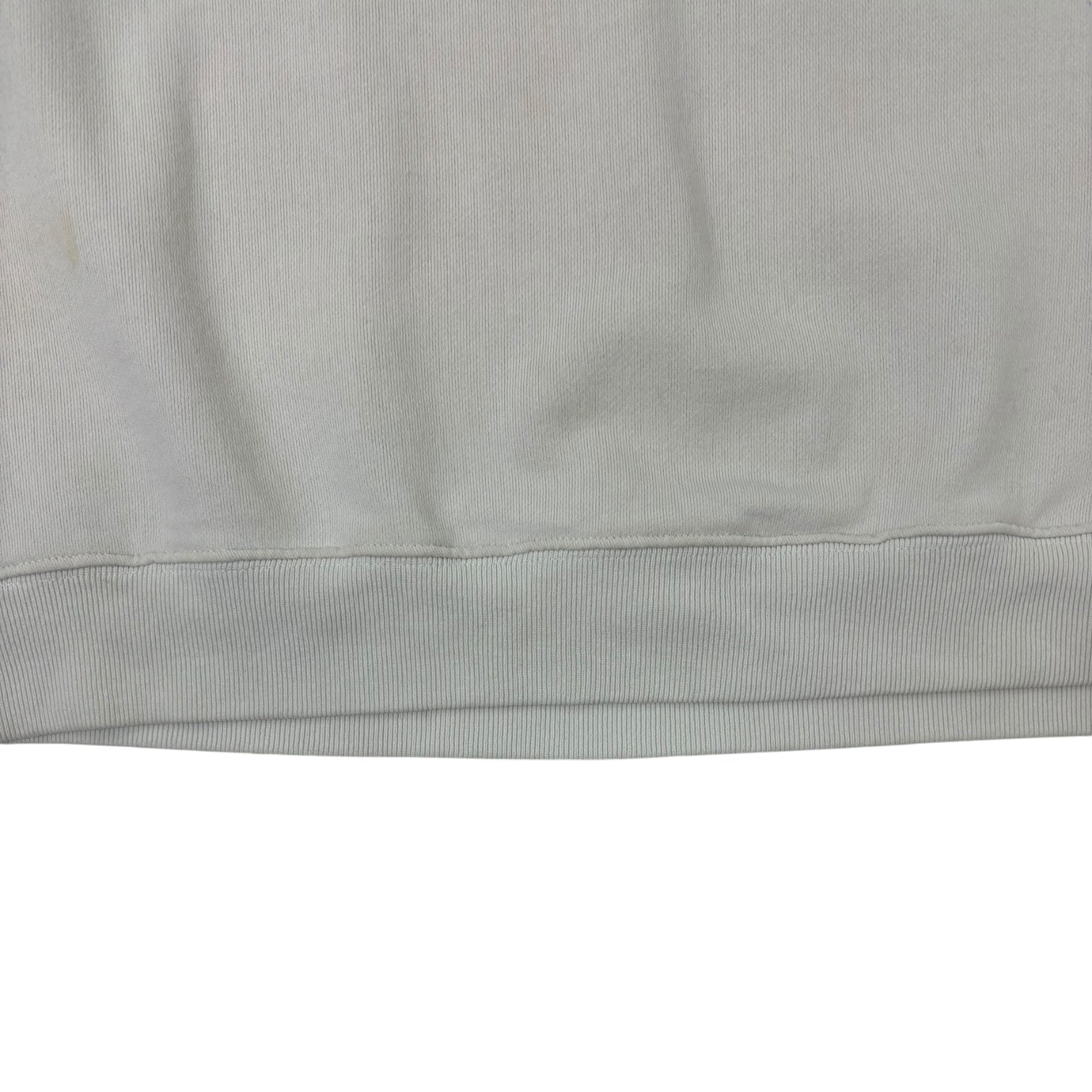 Stussy V-Neck Cotton Sweater Vest Bone