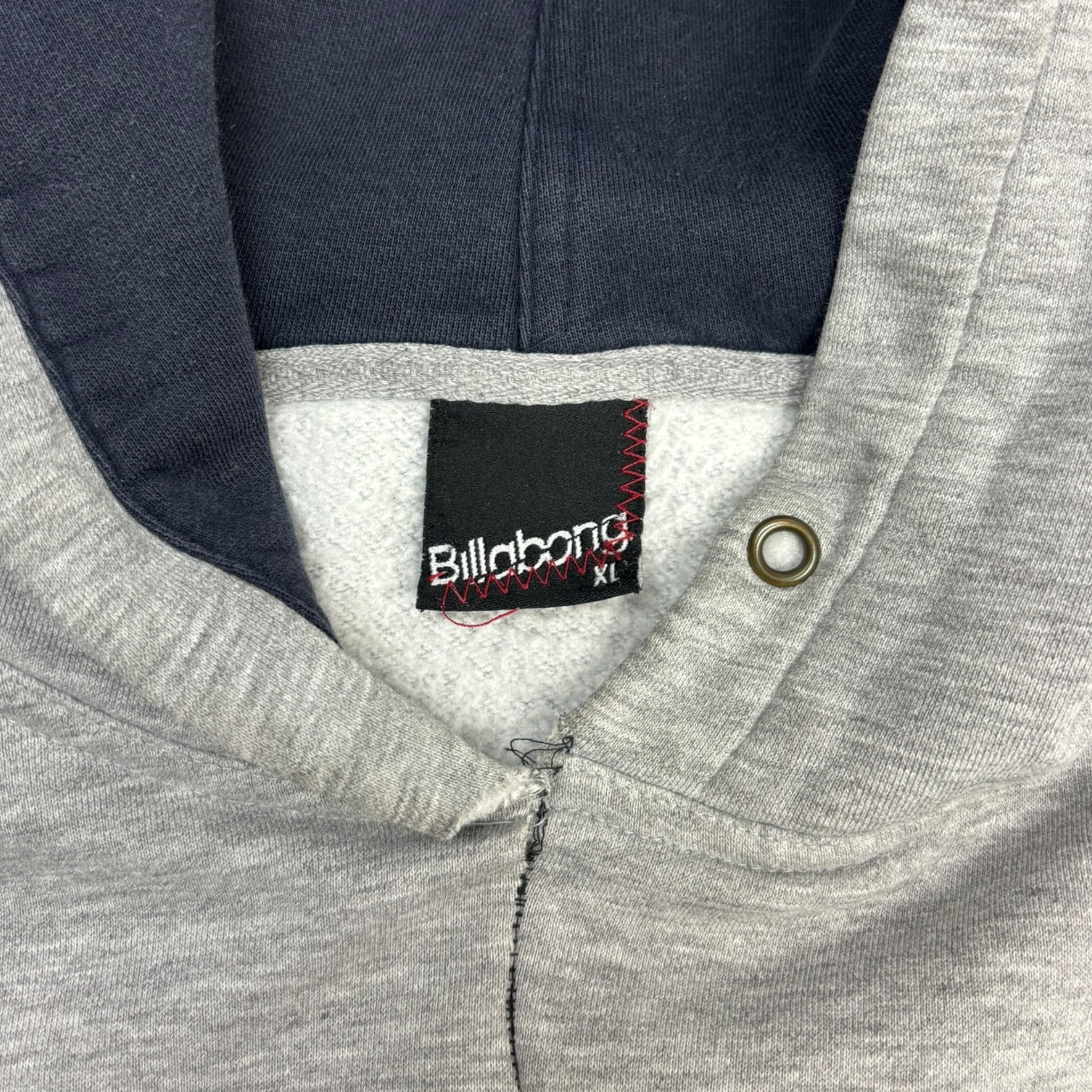 Vintage Y2K Billabong Surf Hoodie Grey