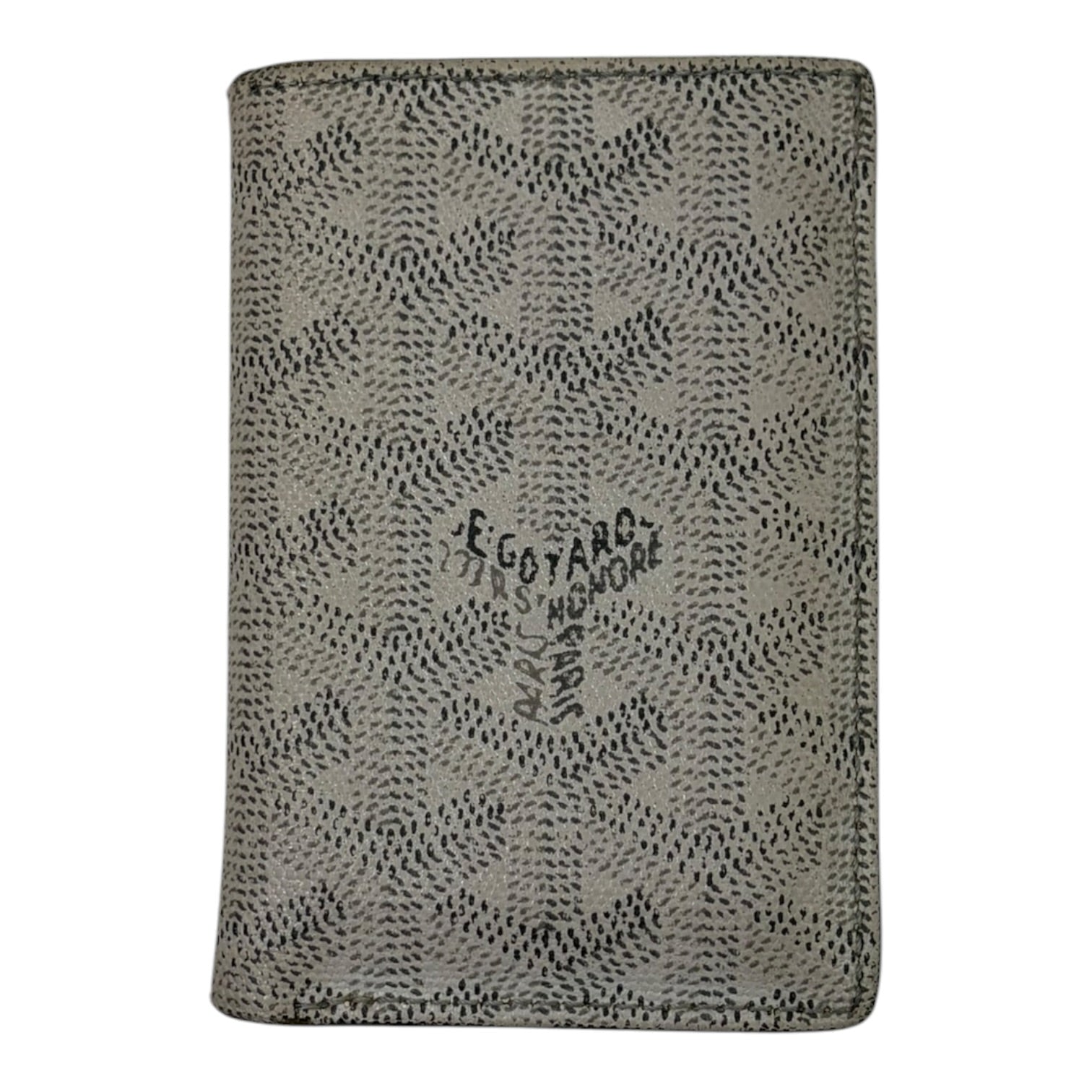 Goyard Saint Pierre Card Holder Cream/Grey