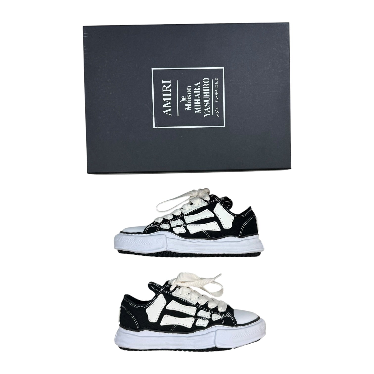 AMIRI MMY Bones × Maison MIHARA YASUHIRO Black
