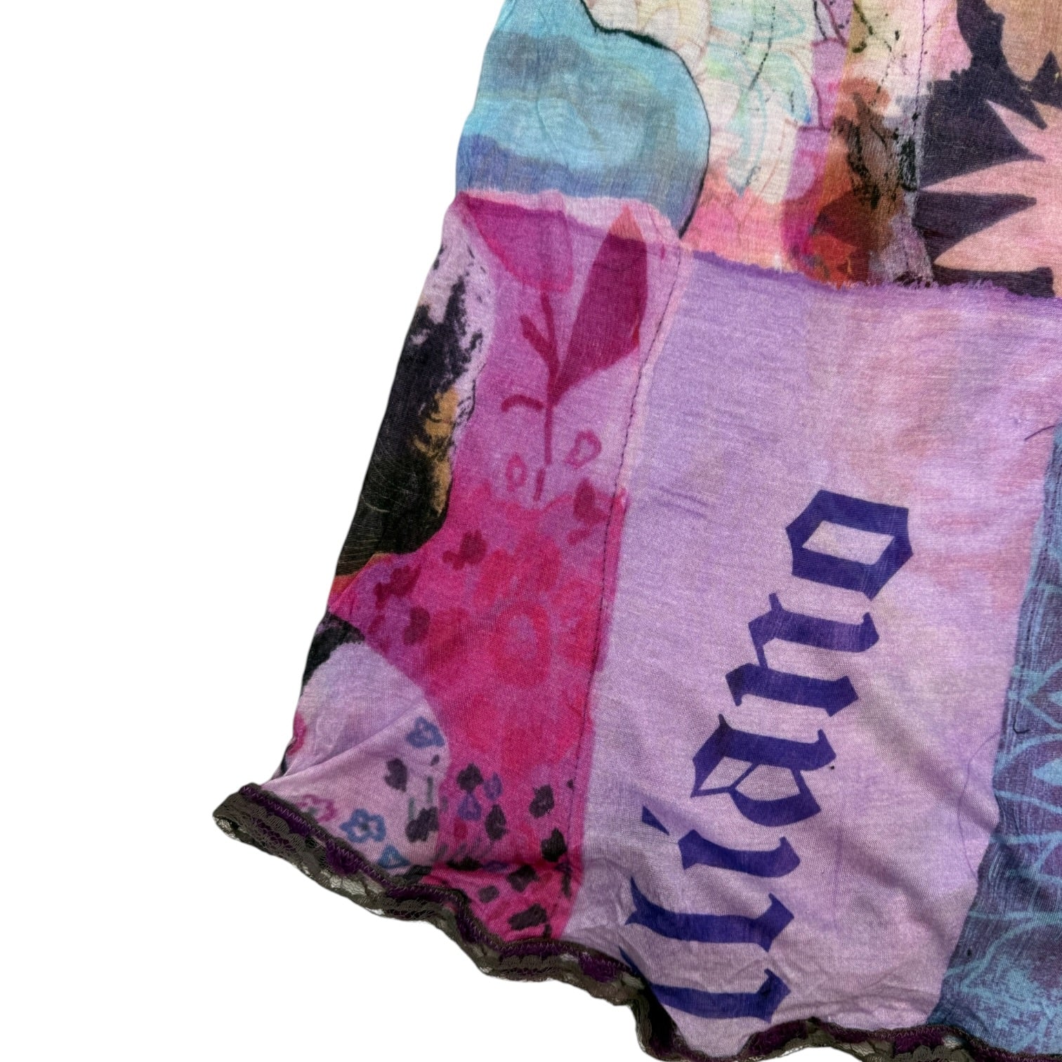(W) Vintage John Galliano Printed Tank Top