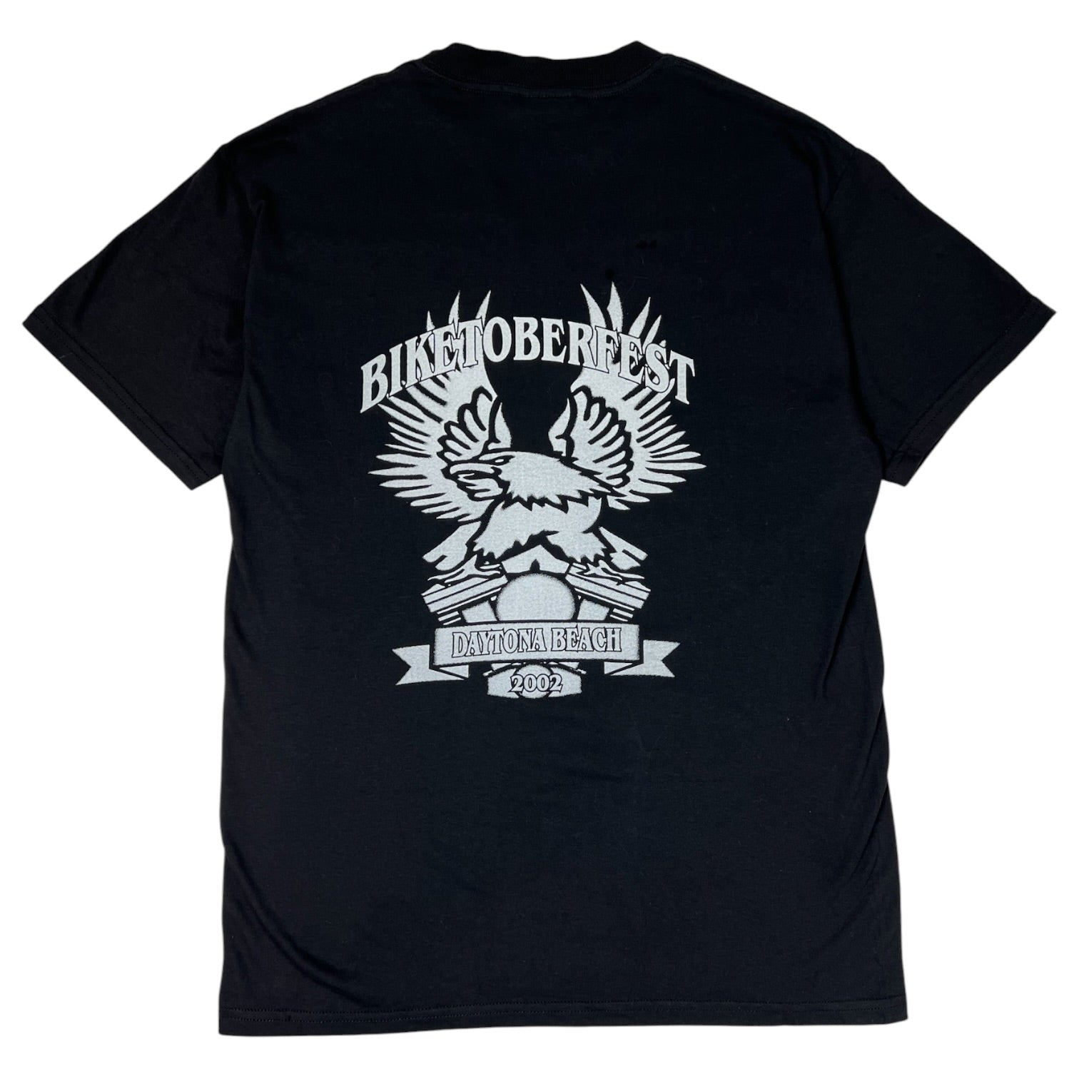 Vintage 2002 Daytona Biketoberfest T-Shirt Black