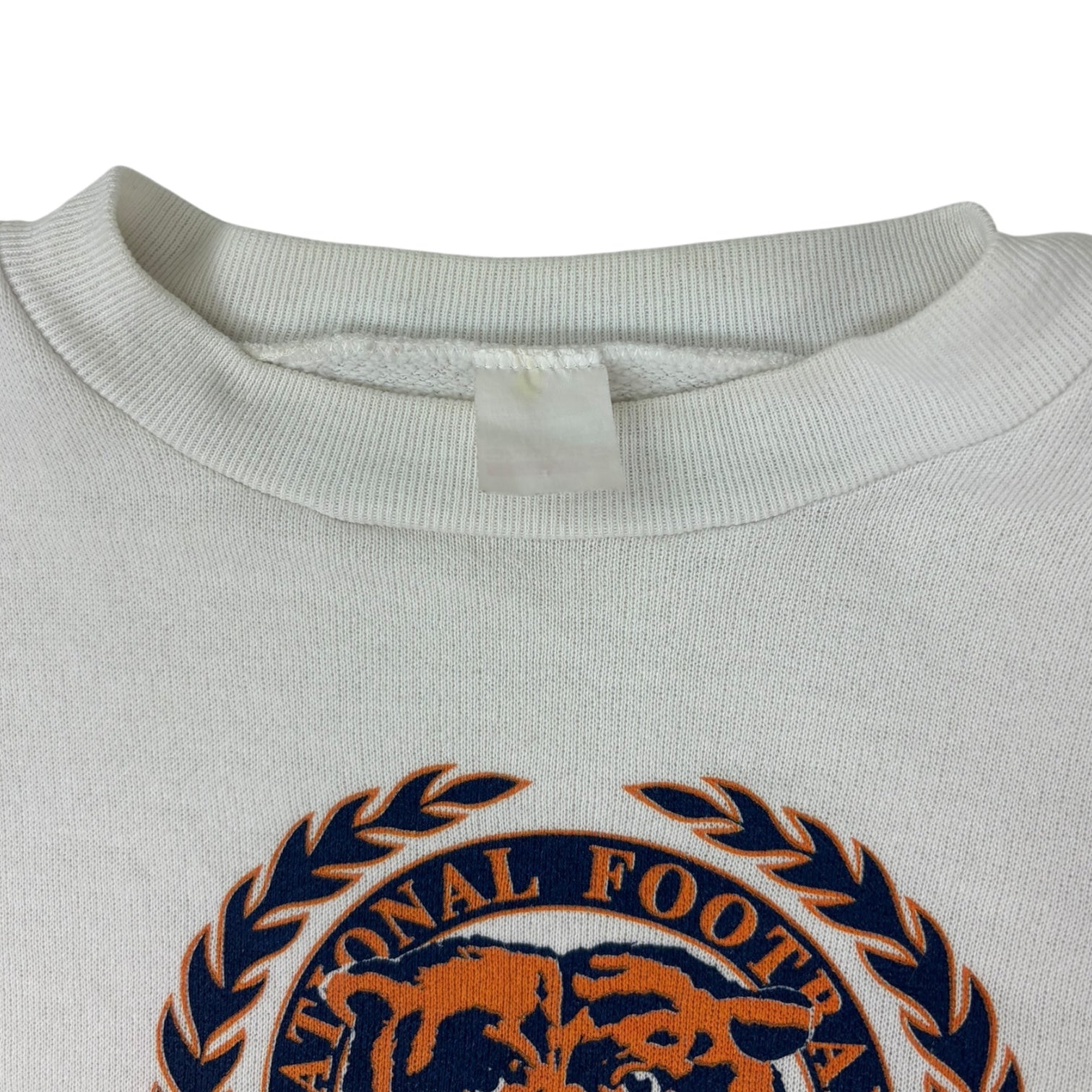 Vintage Chicago Bears Logo 7 Crewneck White