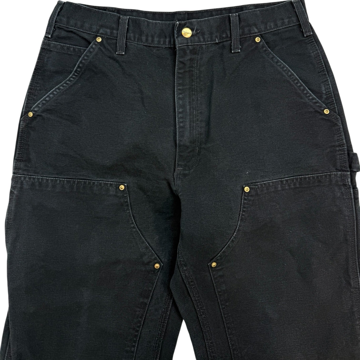 Vintage Carhartt Double Knee Pants Black