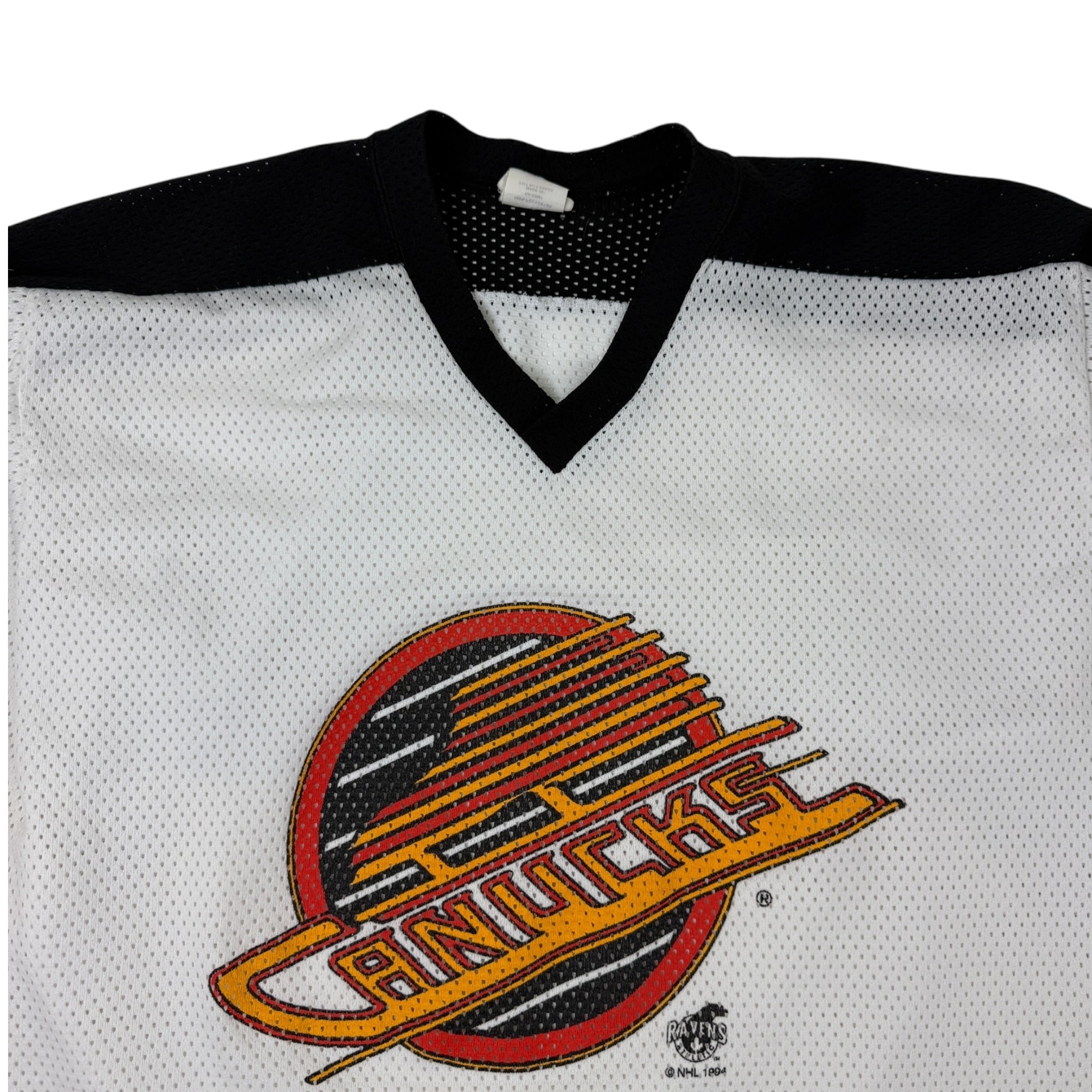 Vintage Vancouver Canucks Flying Skate Jersey 1994 Ravens
