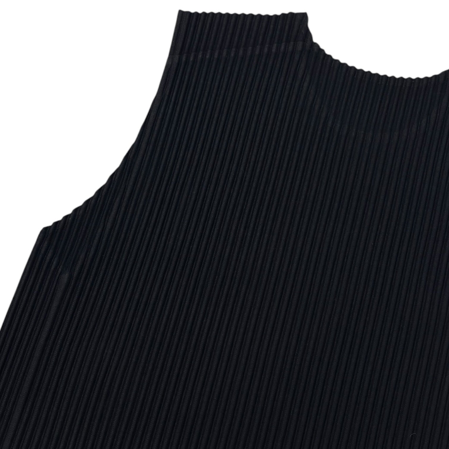 Homme Plissé Issey Miyake Black Pleated Tank Top