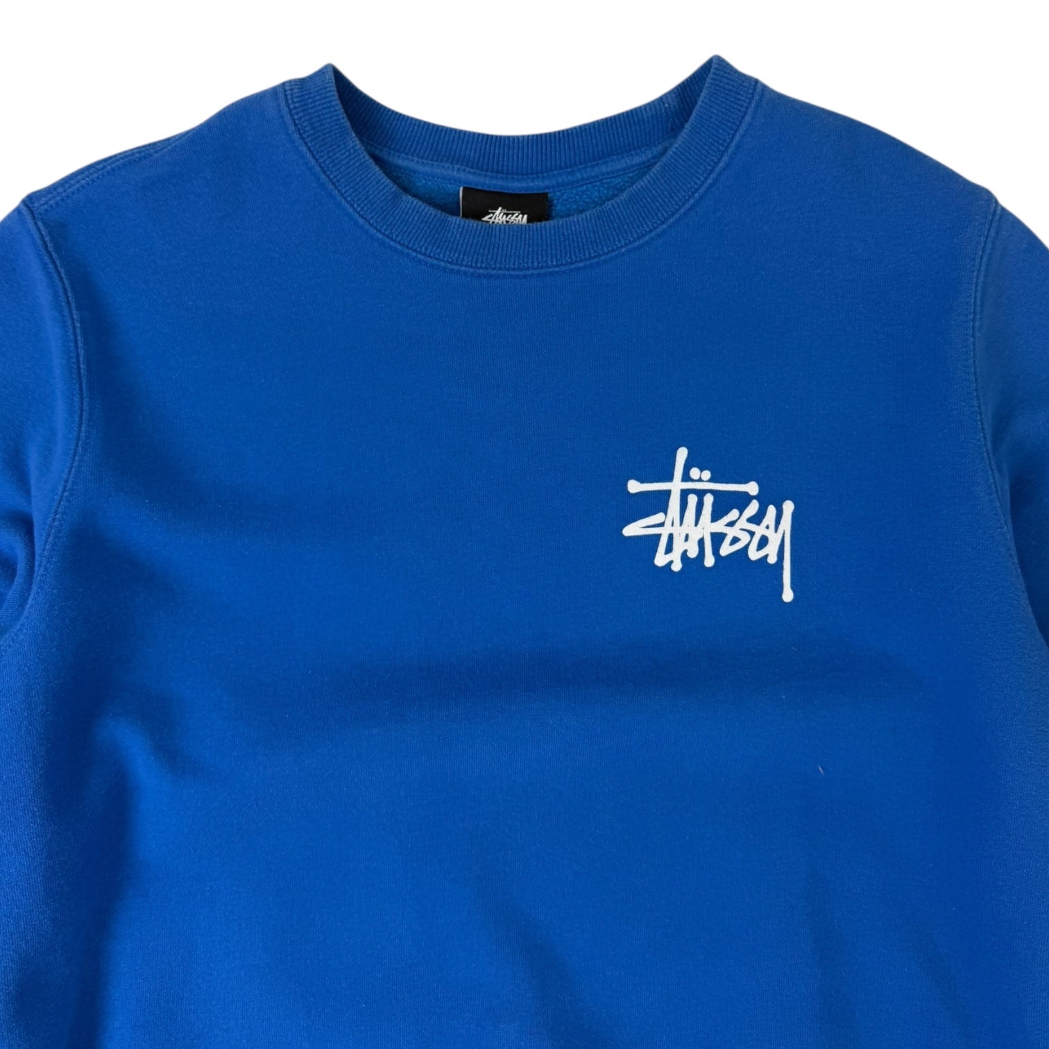Stussy Basic Stussy Crewneck Blue