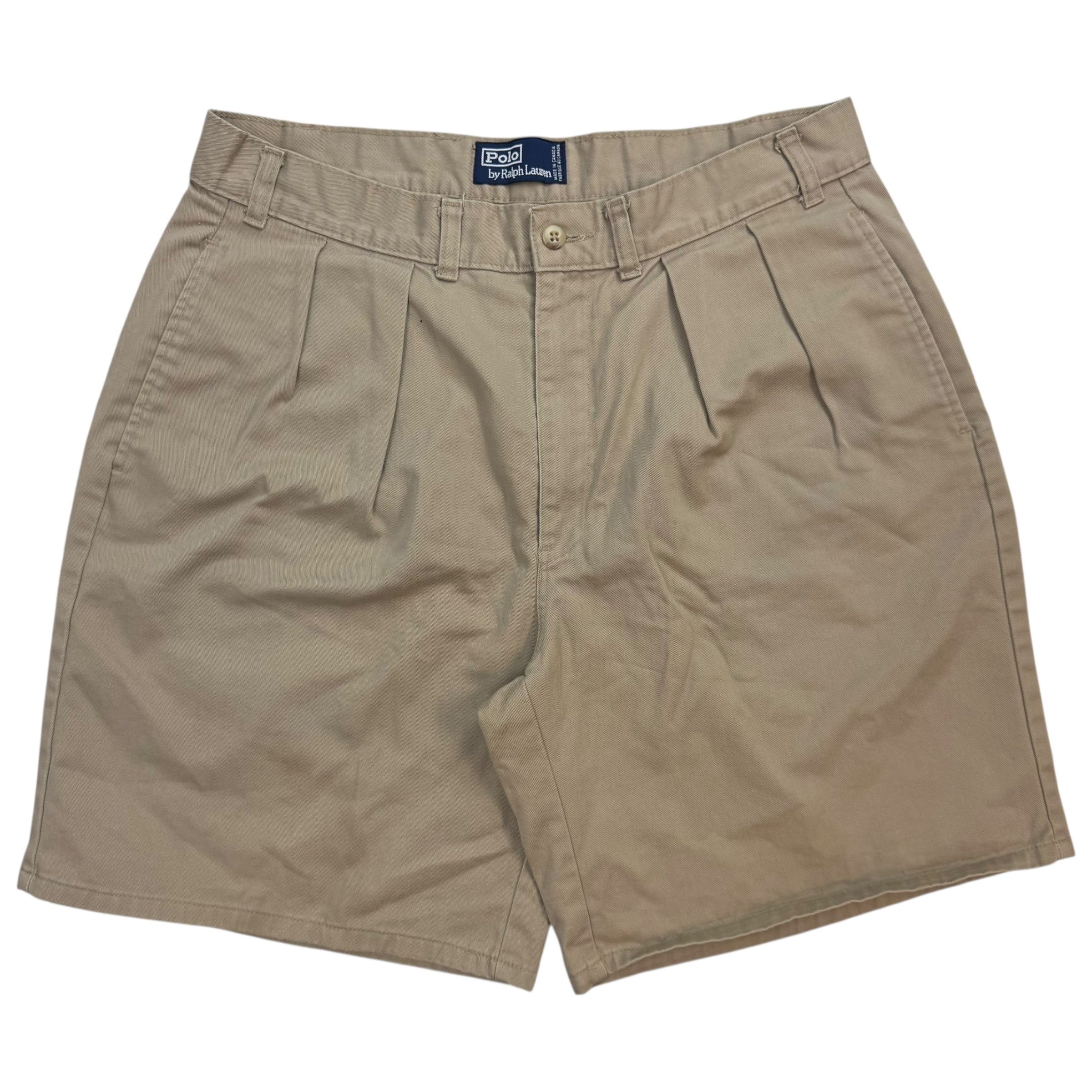 Vintage Polo Classic Chino Shorts Tan