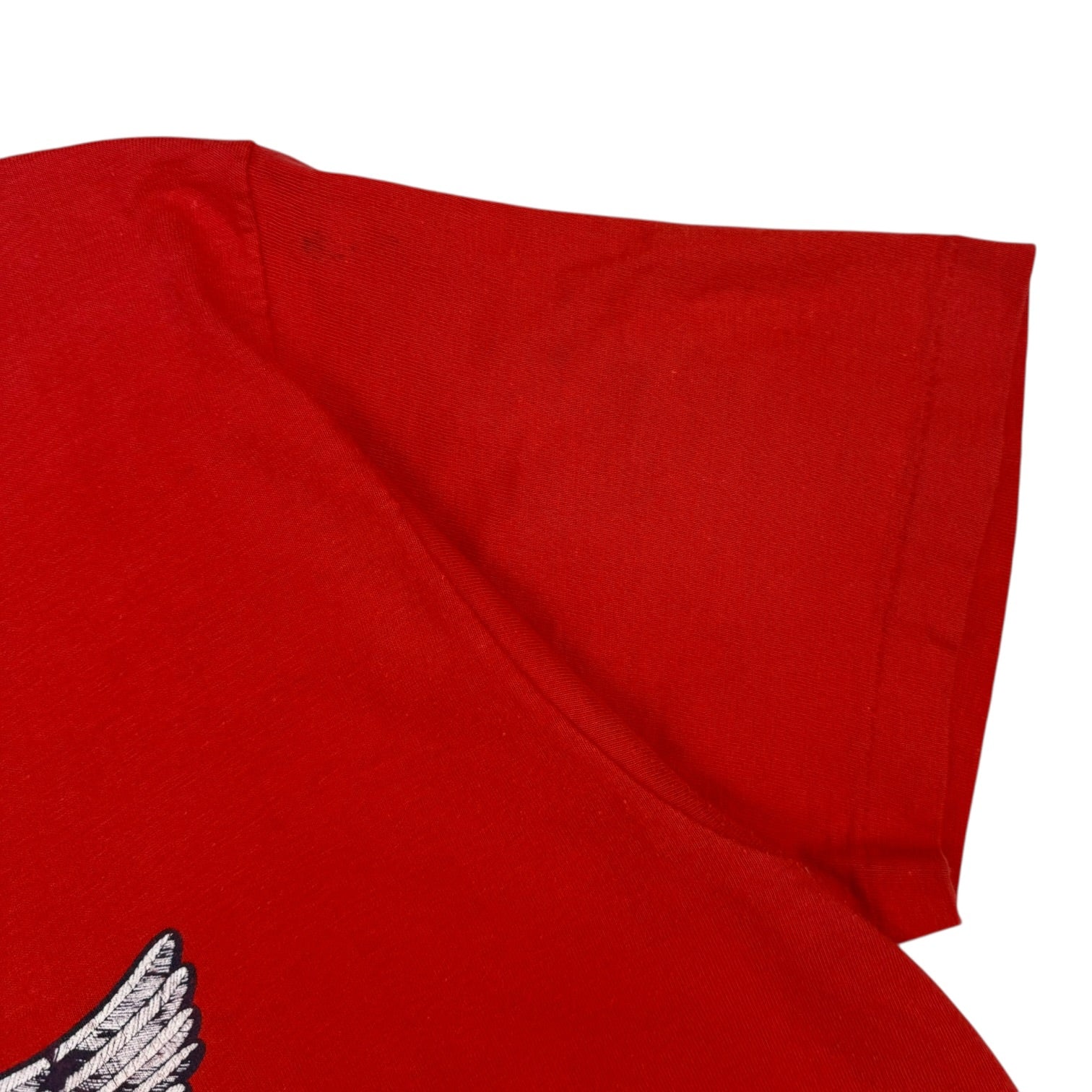 Vintage 1980s Harley Davidson ‘I Make The Eagle Fly’ Tee Red