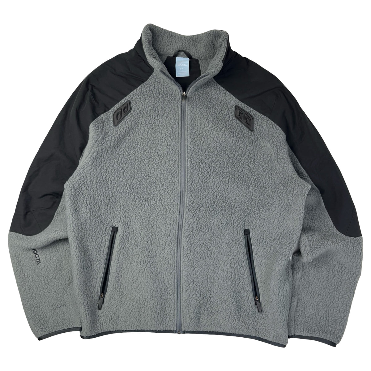 Nike x Nocta Tahr Sherpa Zip-Up Jacket Iron Grey