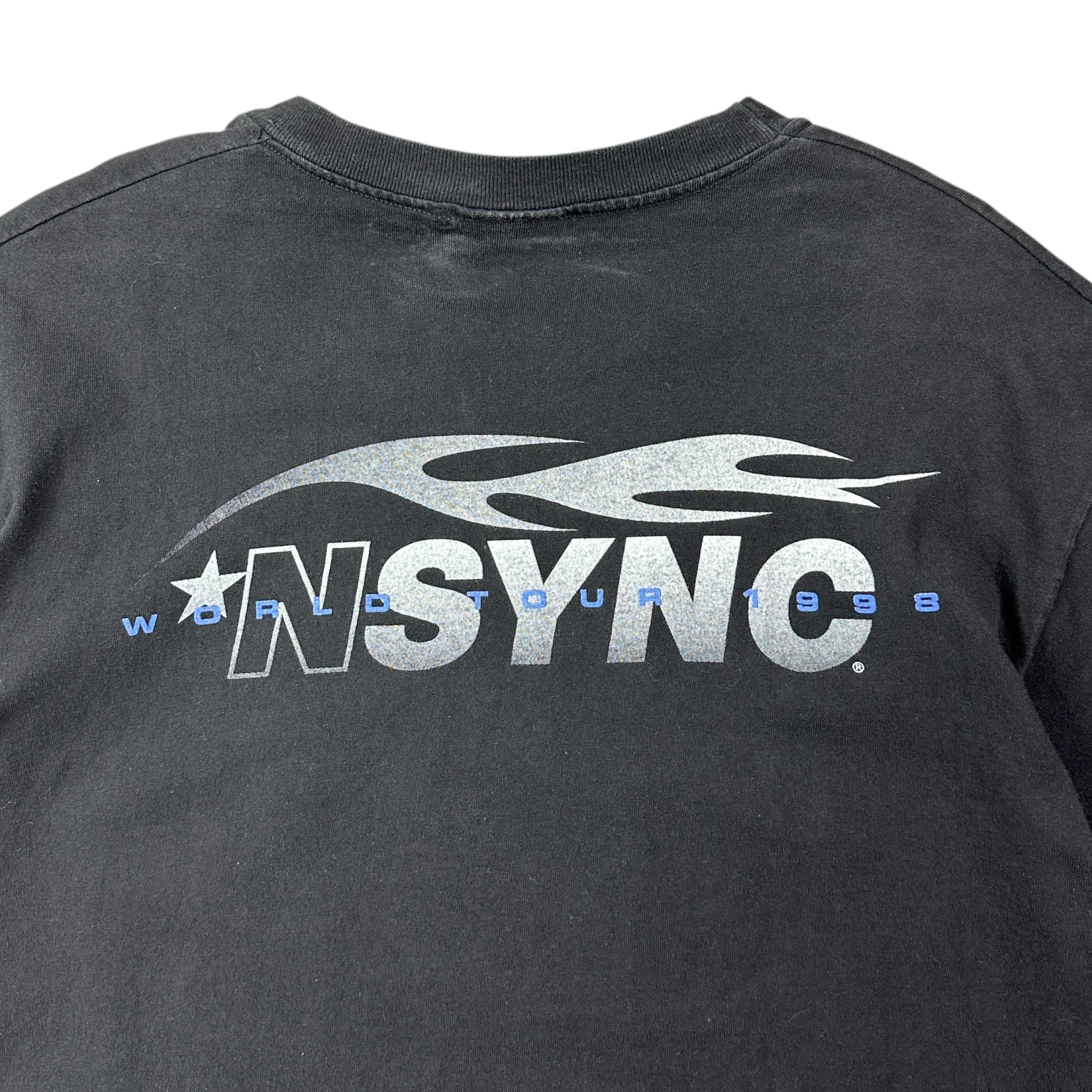 1998 NSYNC World Tour Tee Black