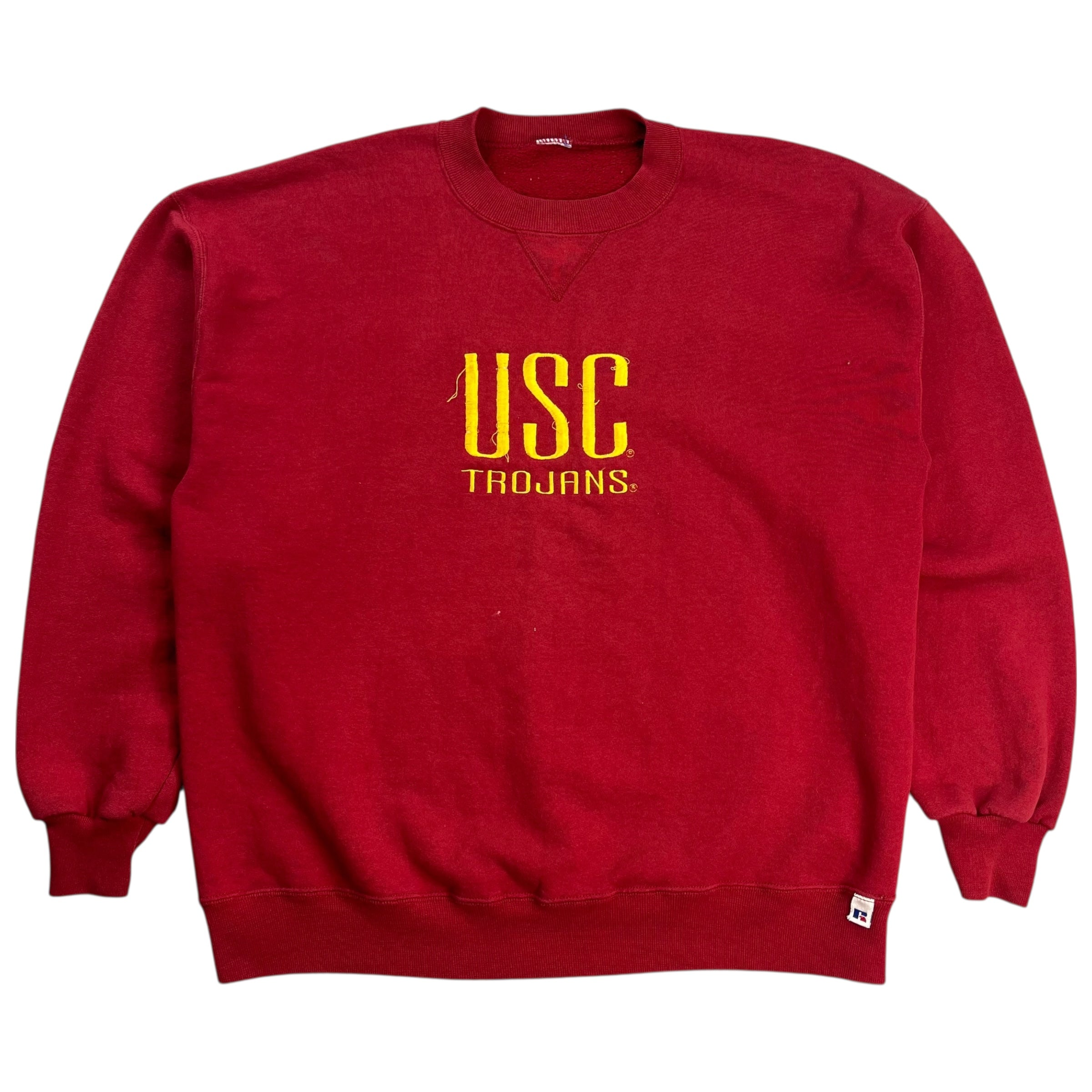Vintage USC Trojans Crewneck Red