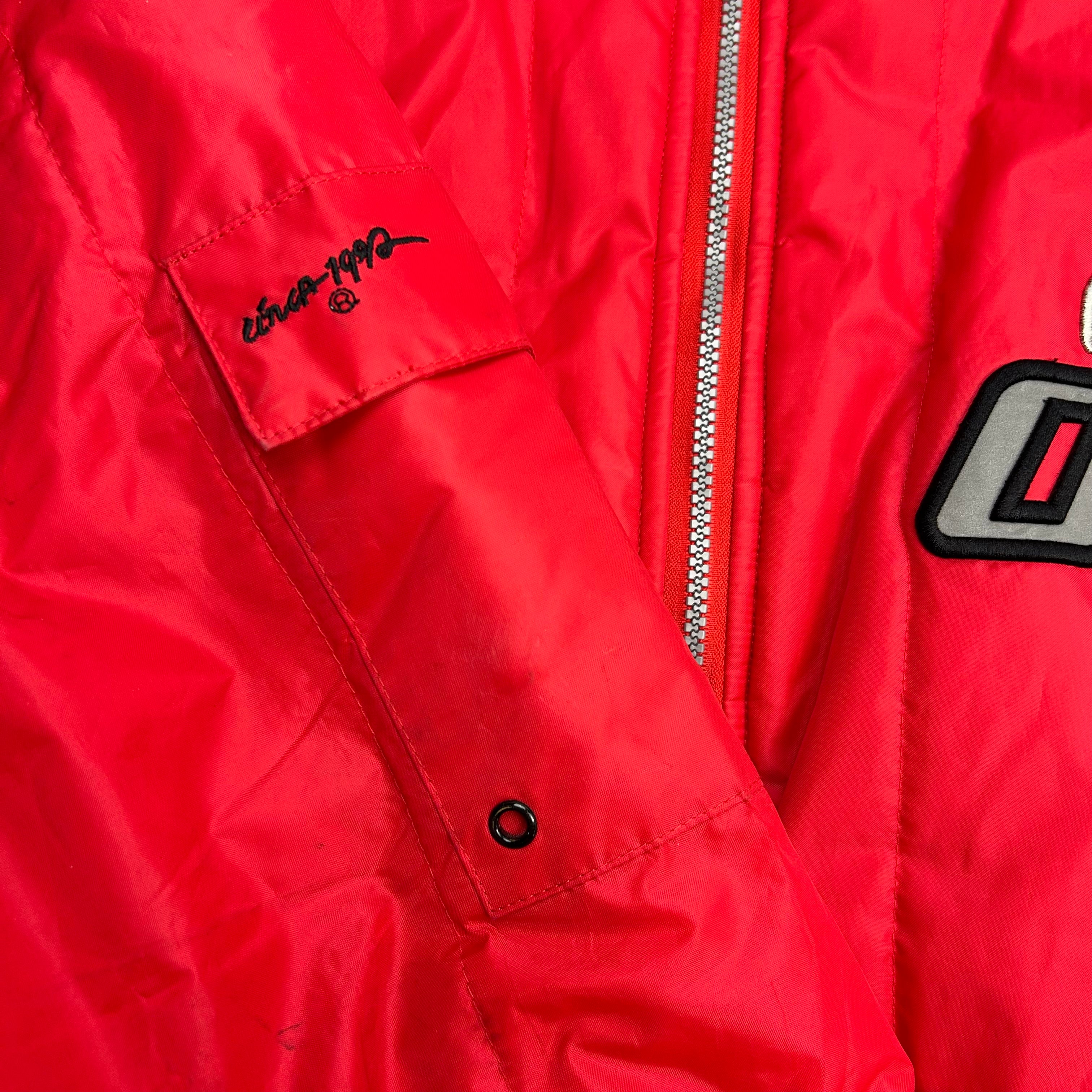 Vintage Y2K Fubu Limited Edition Puffer Coat Red