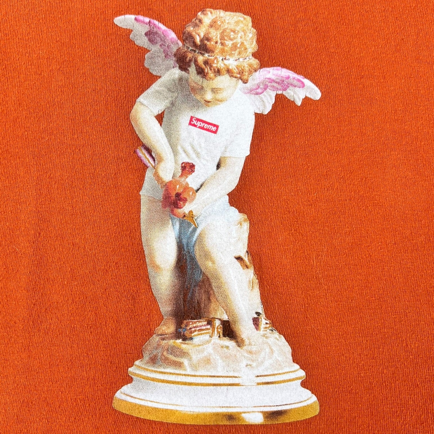 Supreme Cupid T-Shirt Rust Colourway